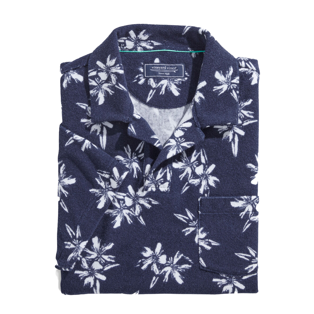 Terry Men's Short Sleeve Golf Polo Shirt