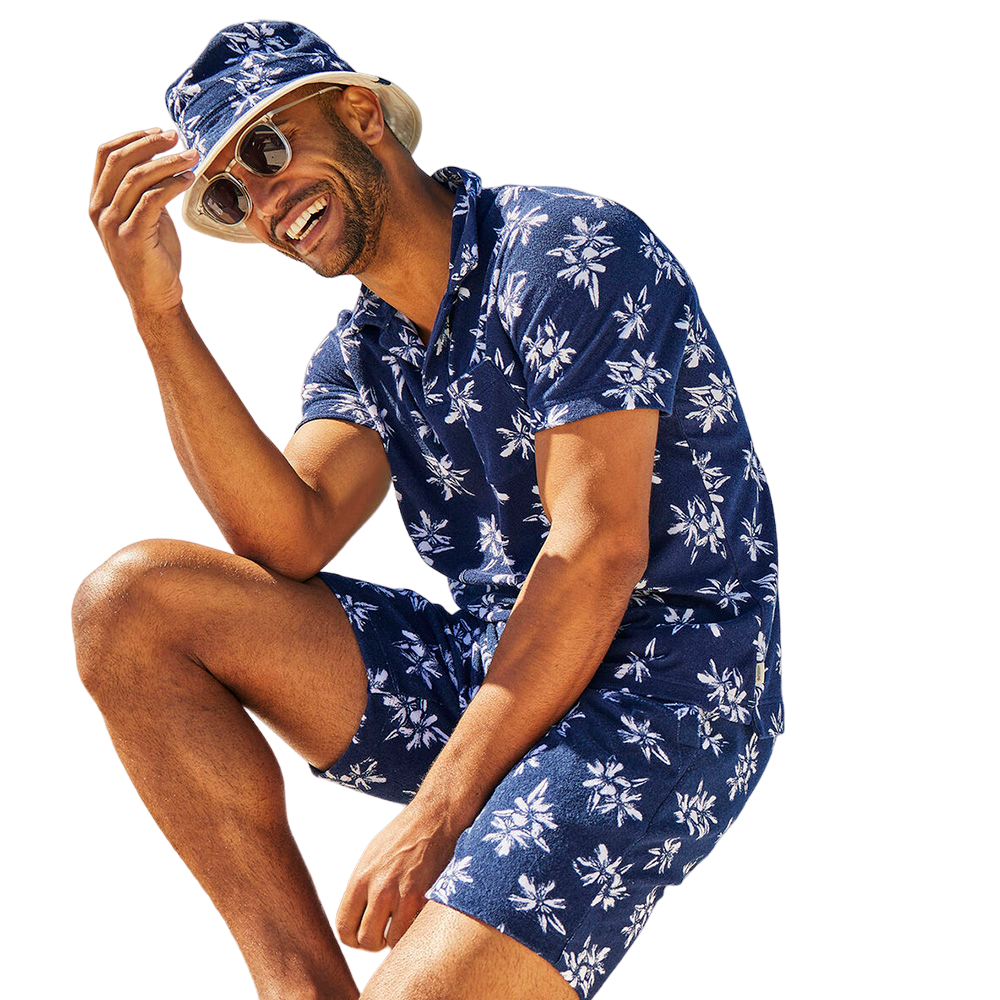 Terry Men's Short Sleeve Golf Polo Shirt