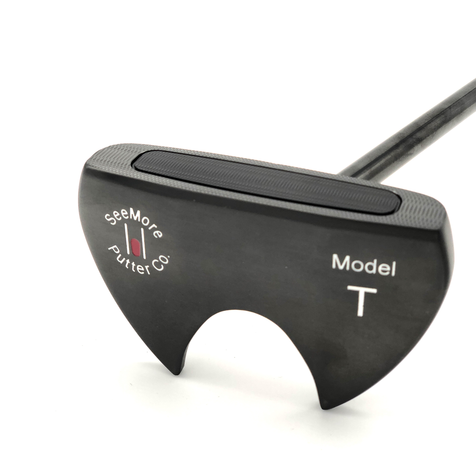 シーモア(SeeMore)ブラックモデルT SeeMore Black Model T Straight Putter | PGA TOUR Superstore