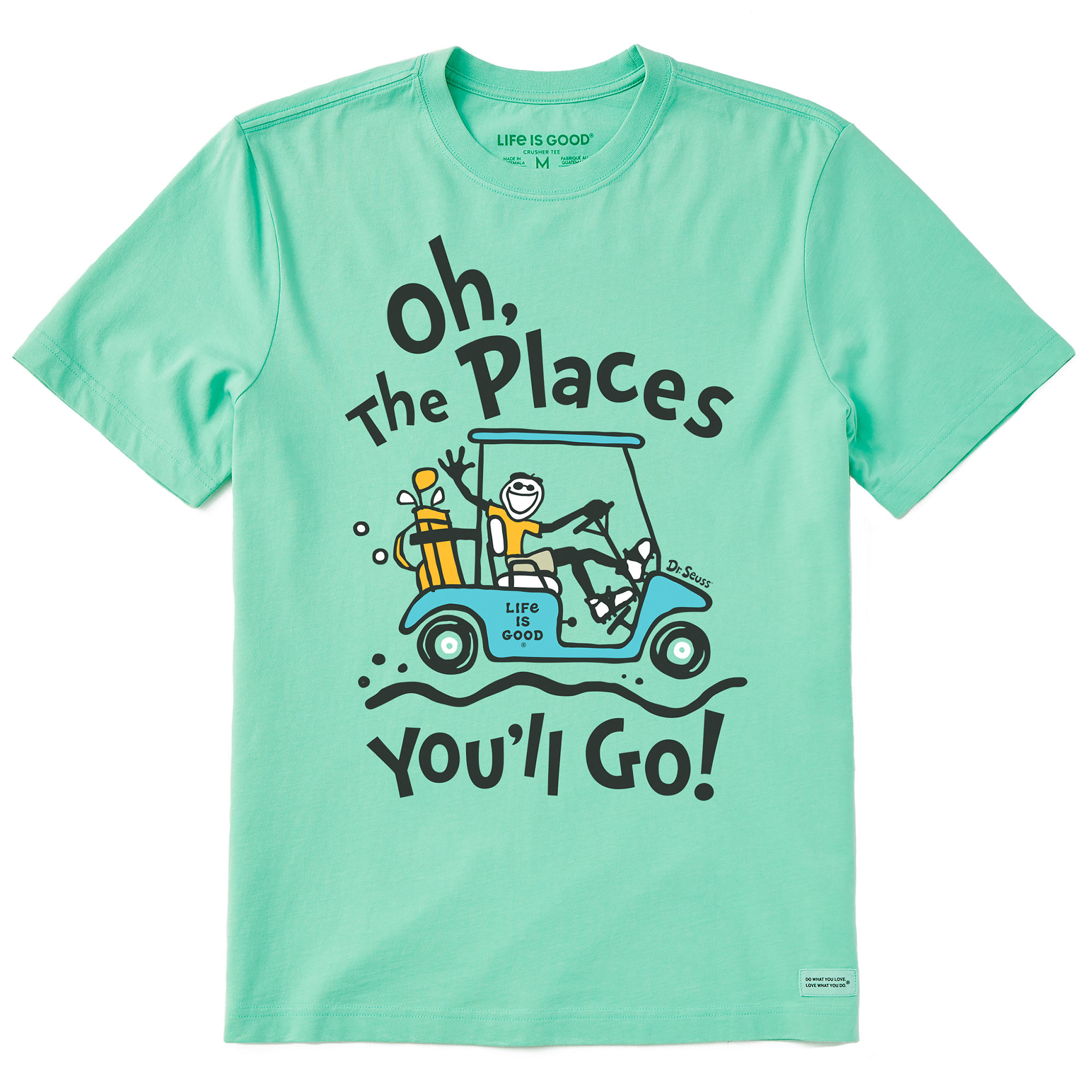 Oh The Places Jake Golf Short Sleeve Tee
