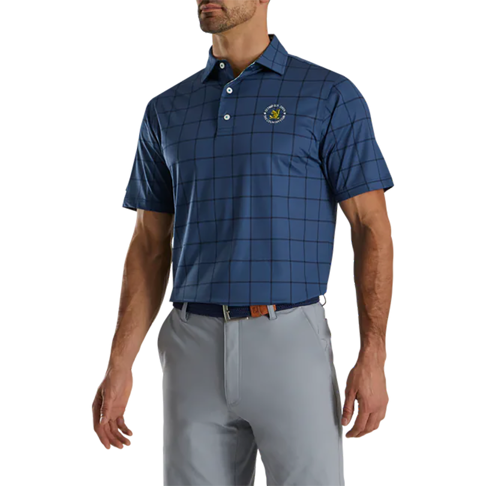 2022 U.S. Open Stretch Lisle Large Check Self Collar
