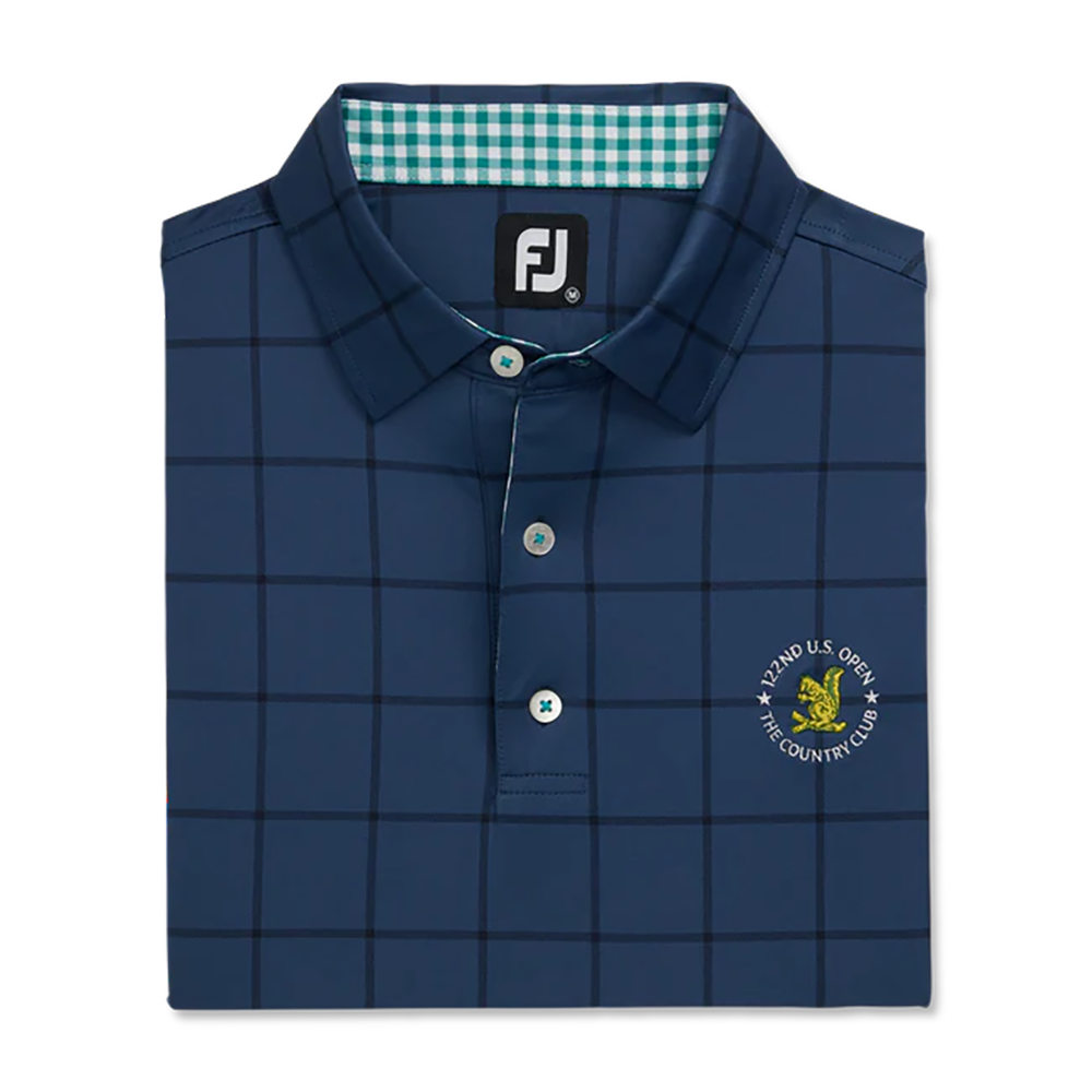 2022 U.S. Open Stretch Lisle Large Check Self Collar