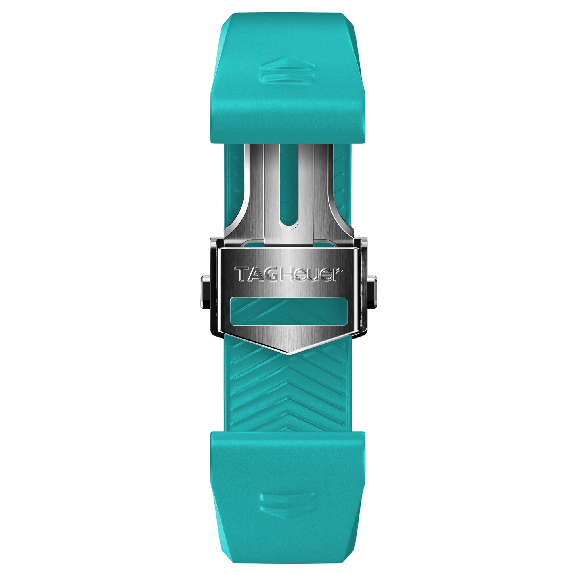 Connected Calibre E4 42MM Rubber Watch Strap