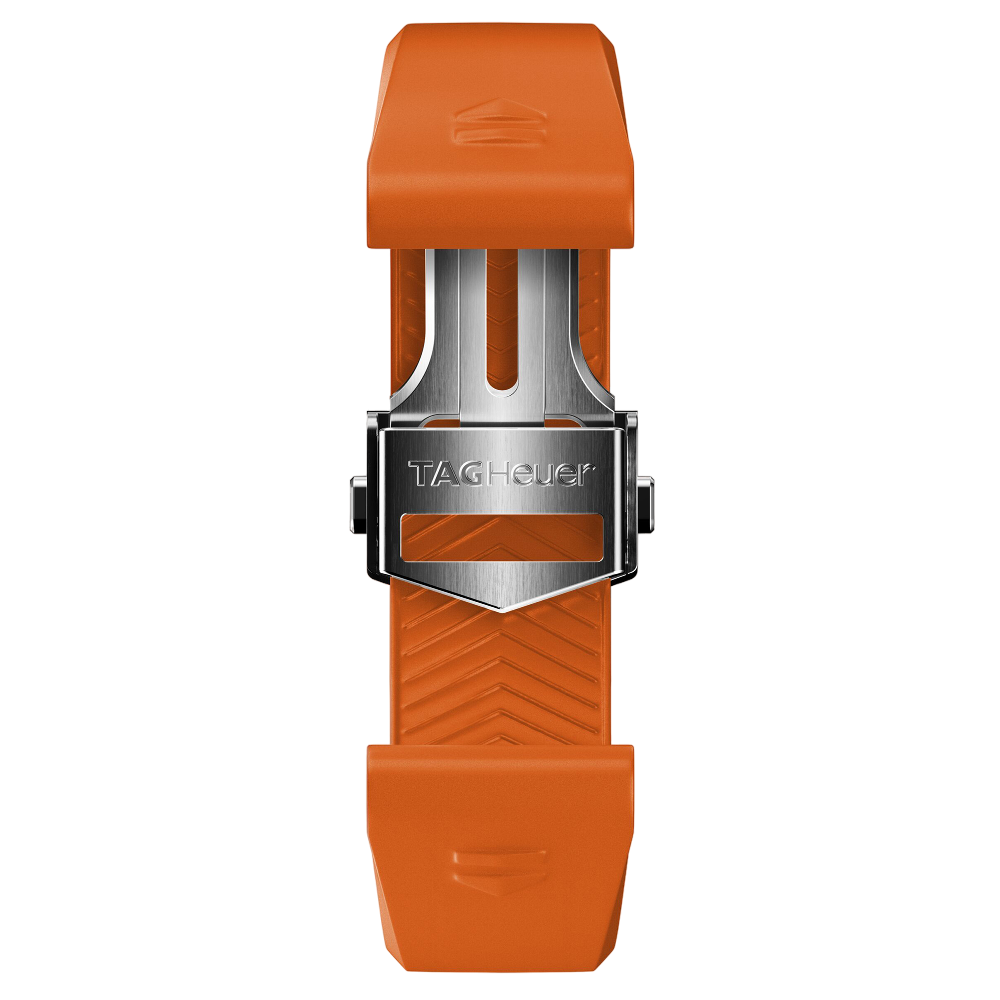 Connected Calibre E4 42MM Rubber Watch Strap