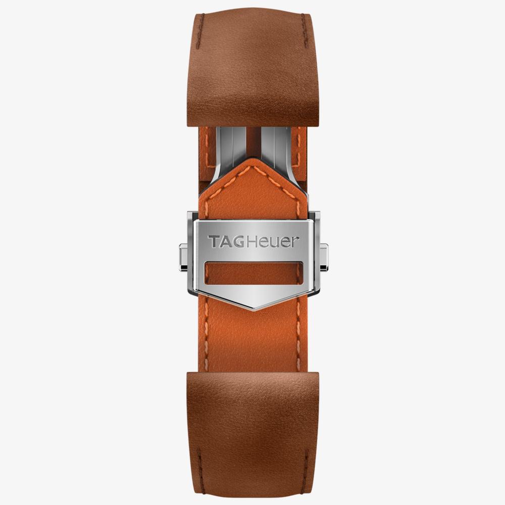Tag Heuer Connected Calibre E4 42MM Leather Watch Strap Tag Heuer Connected Calibre E4 42MM Leather Watch Strap