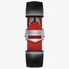 Connected Calibre E4 42MM Leather Watch Strap