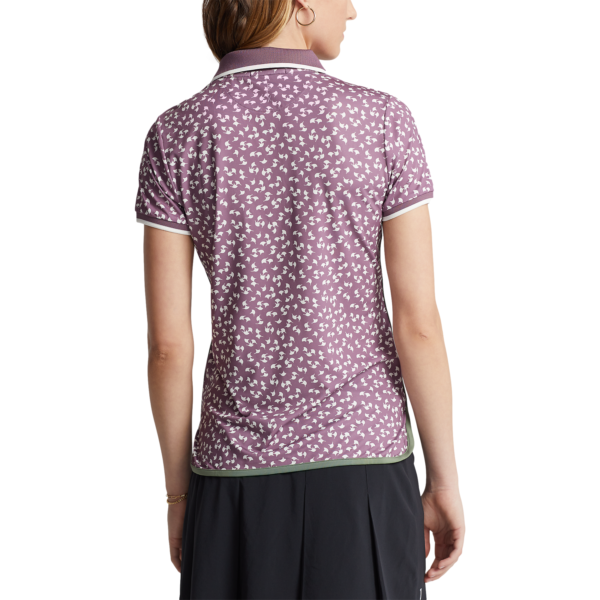 Tailored Fit Stretch Jersey Women's Short Sleeve Golf Polo Shirt