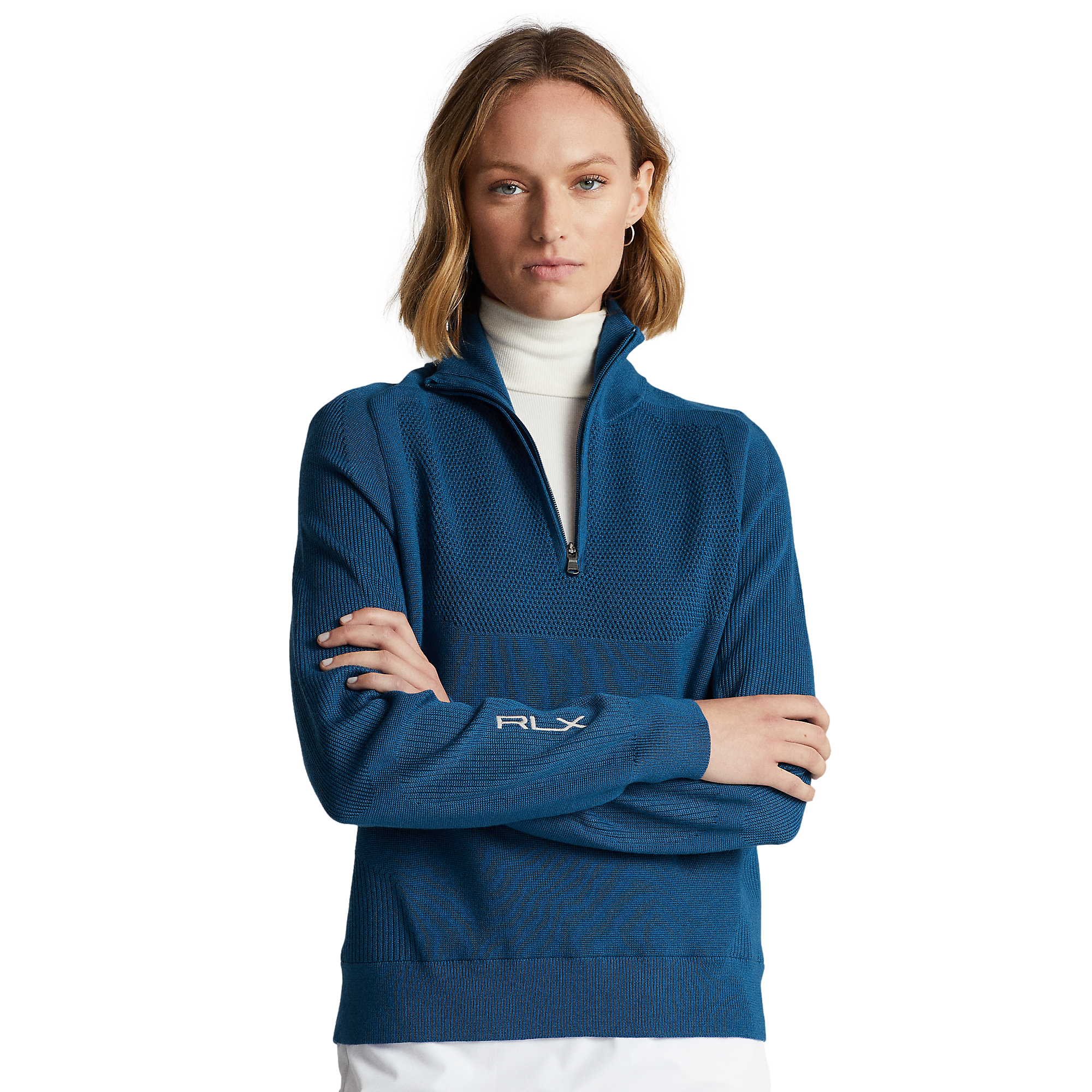 Performance Quarter-Zip Pull Over Sweater