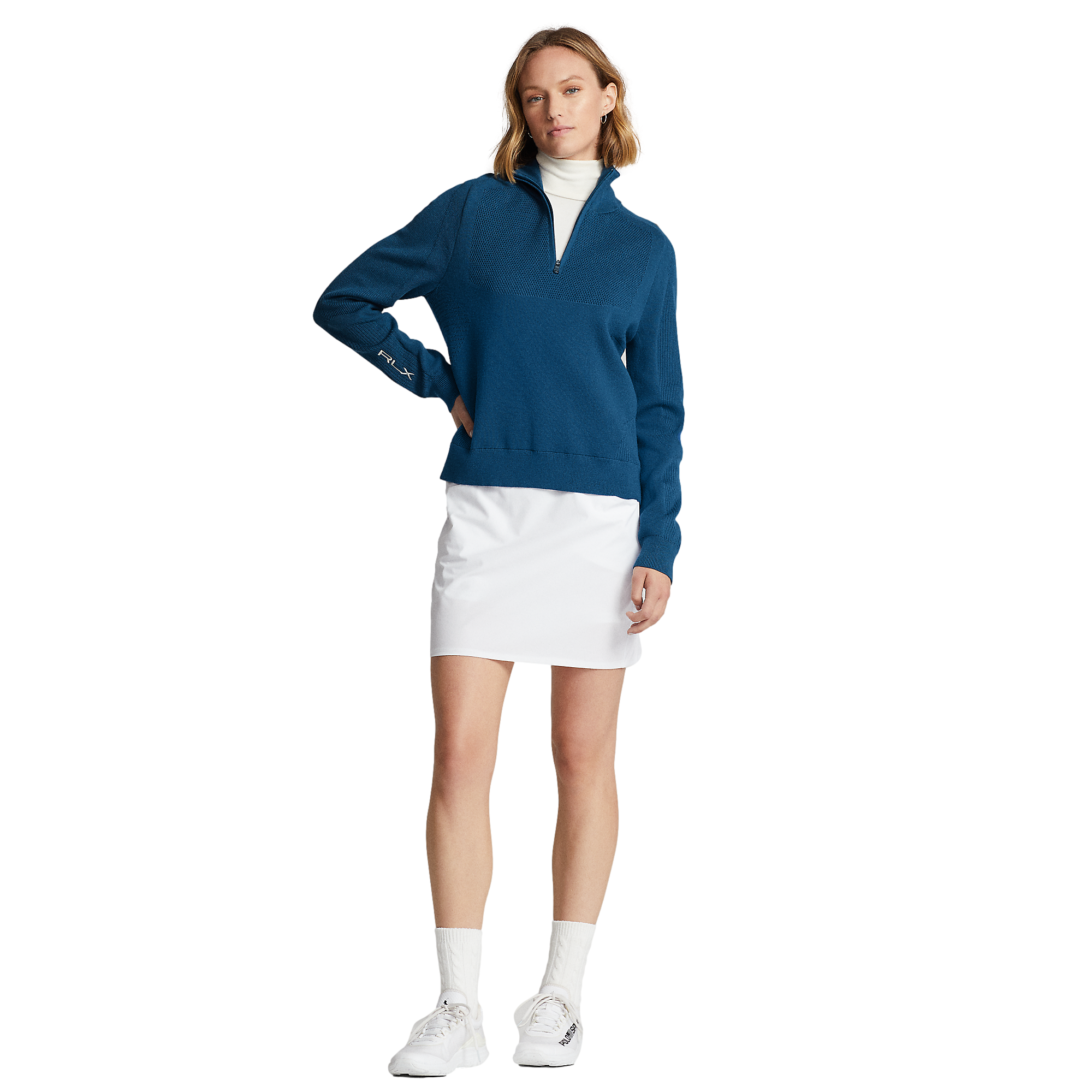 Performance Quarter-Zip Pull Over Sweater