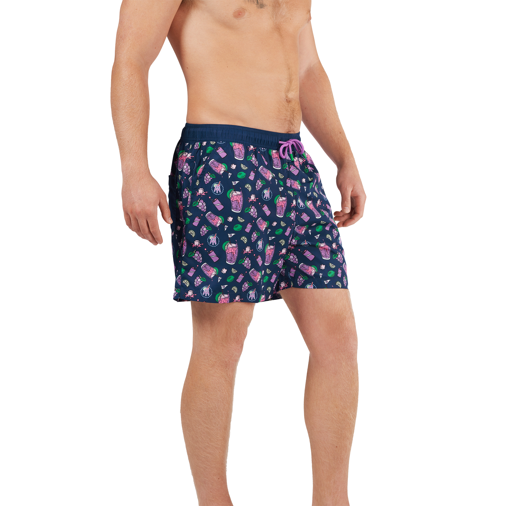Transfusion Printed Swim Trunk Men's Golf Shorts