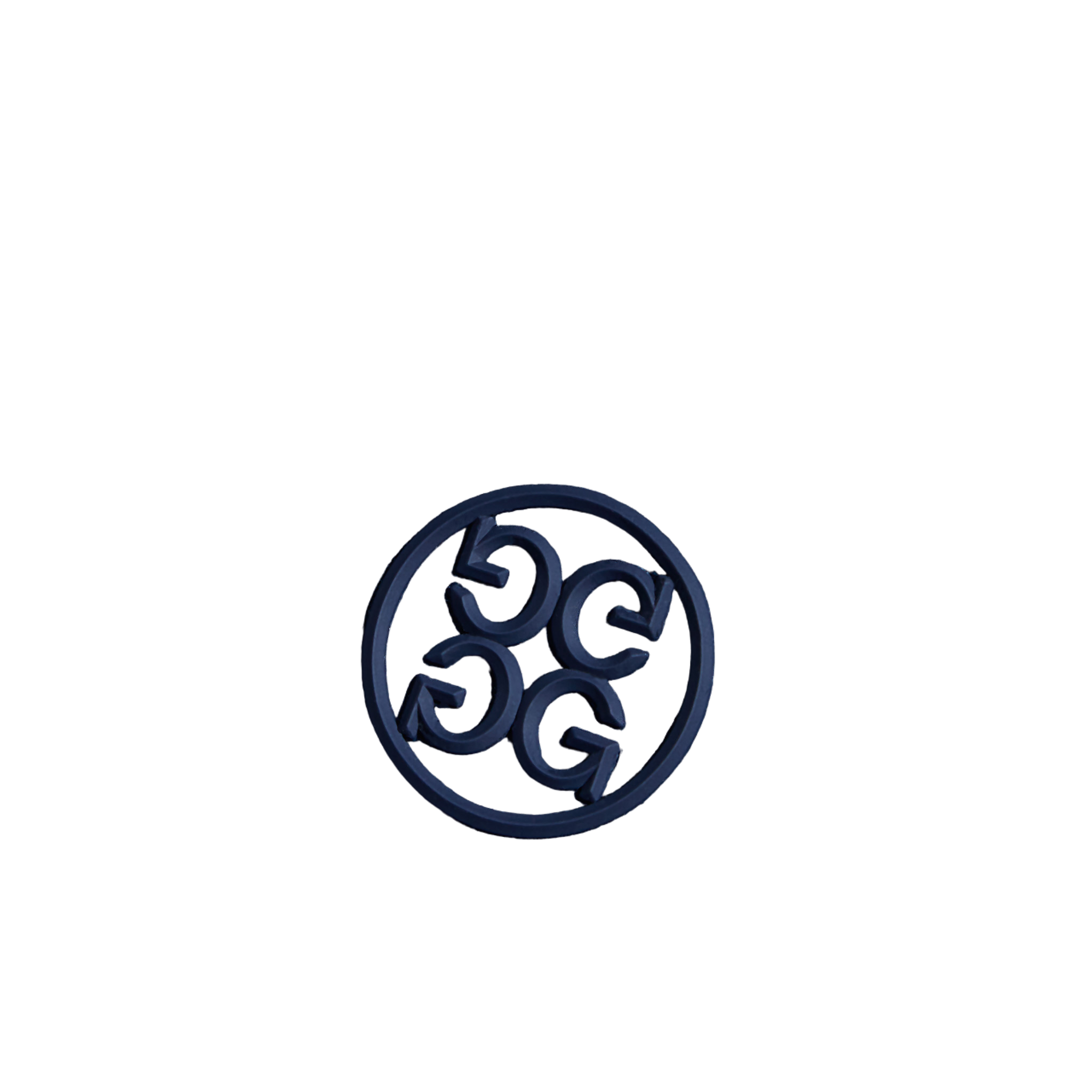 Stars Men's Short Sleeve Golf Polo Shirt