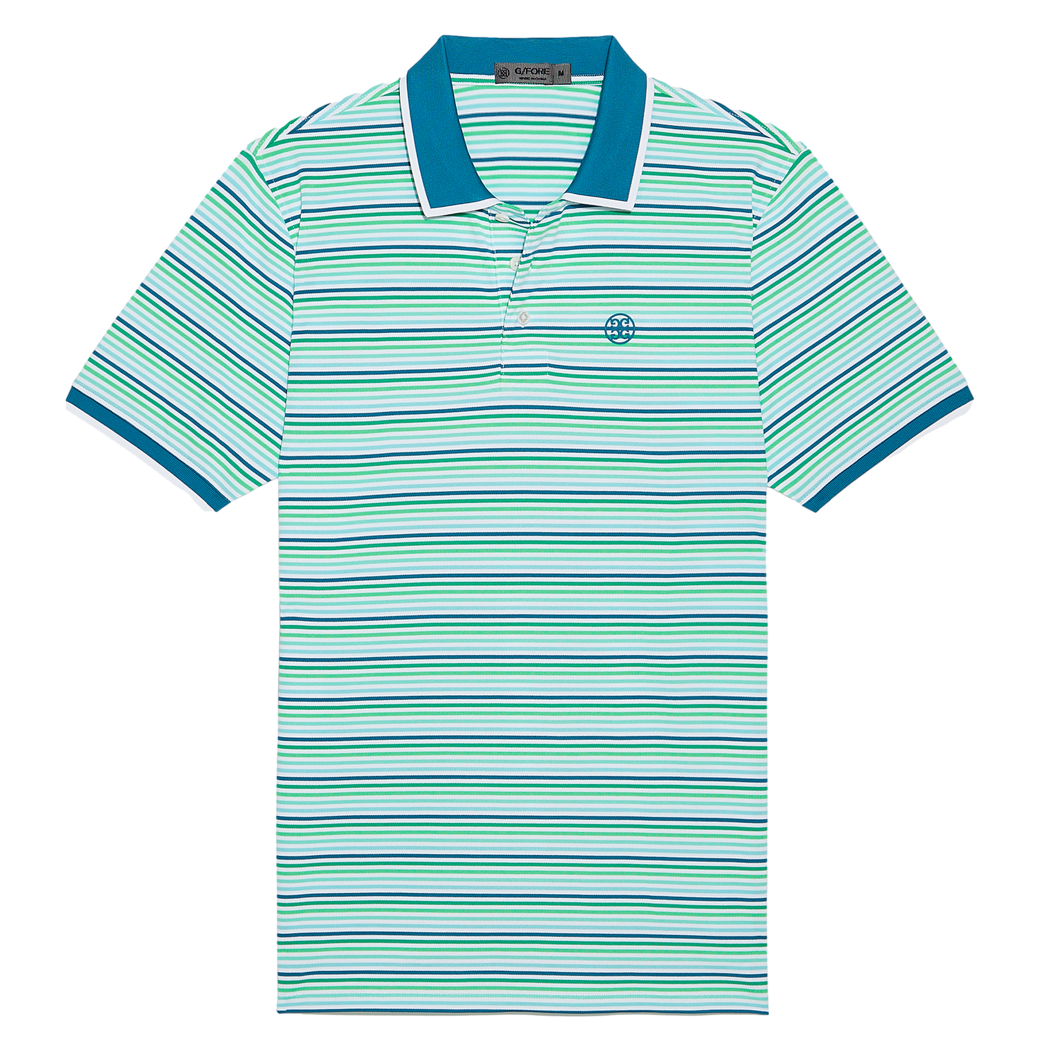 Cinque Terre Pique Men's Short Sleeve Golf Polo Shirt