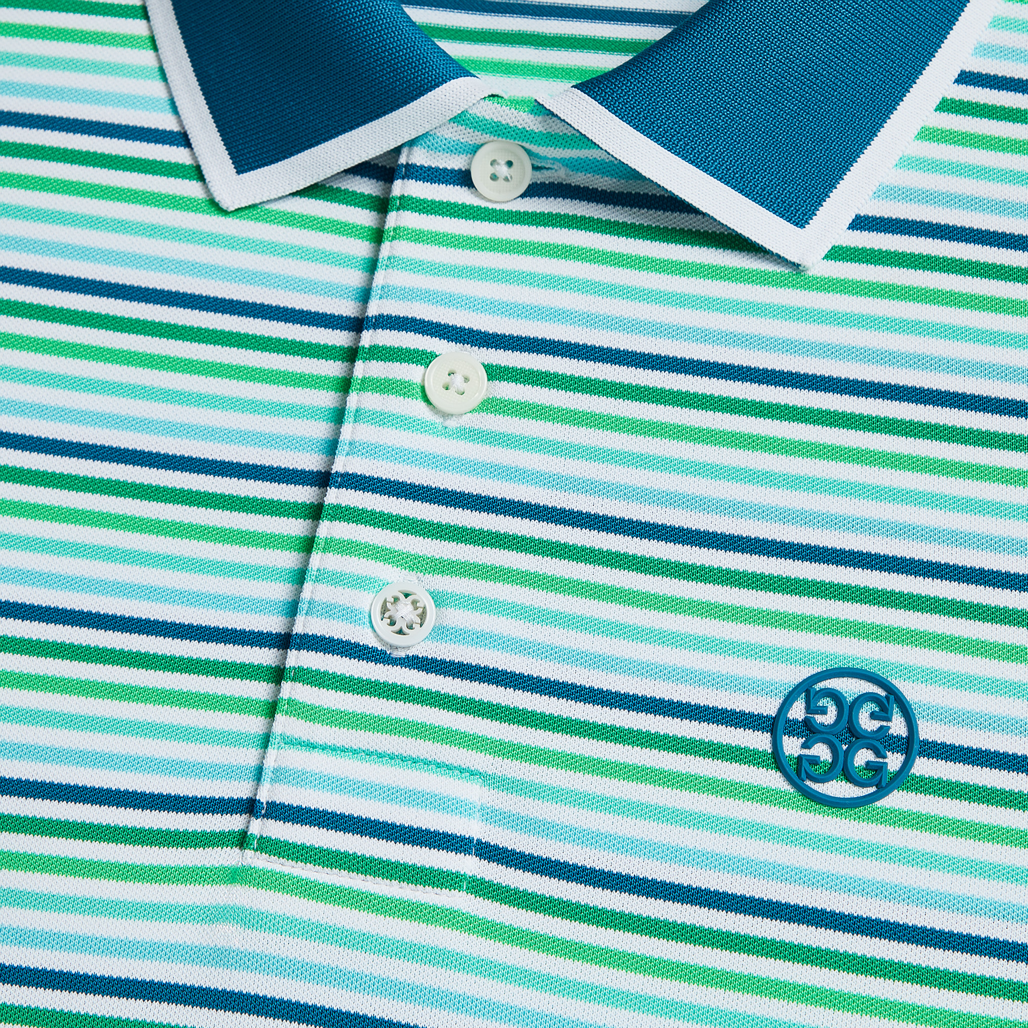 Cinque Terre Pique Men's Short Sleeve Golf Polo Shirt
