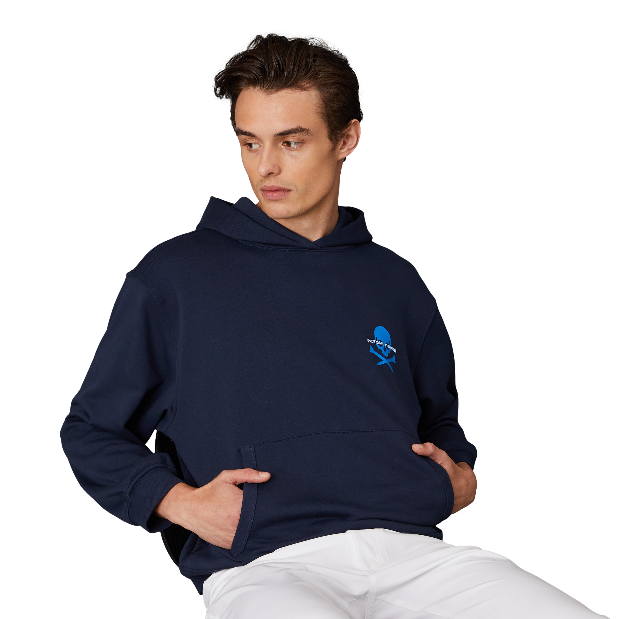 Coordinates Men's Golf Hoodie  Terry