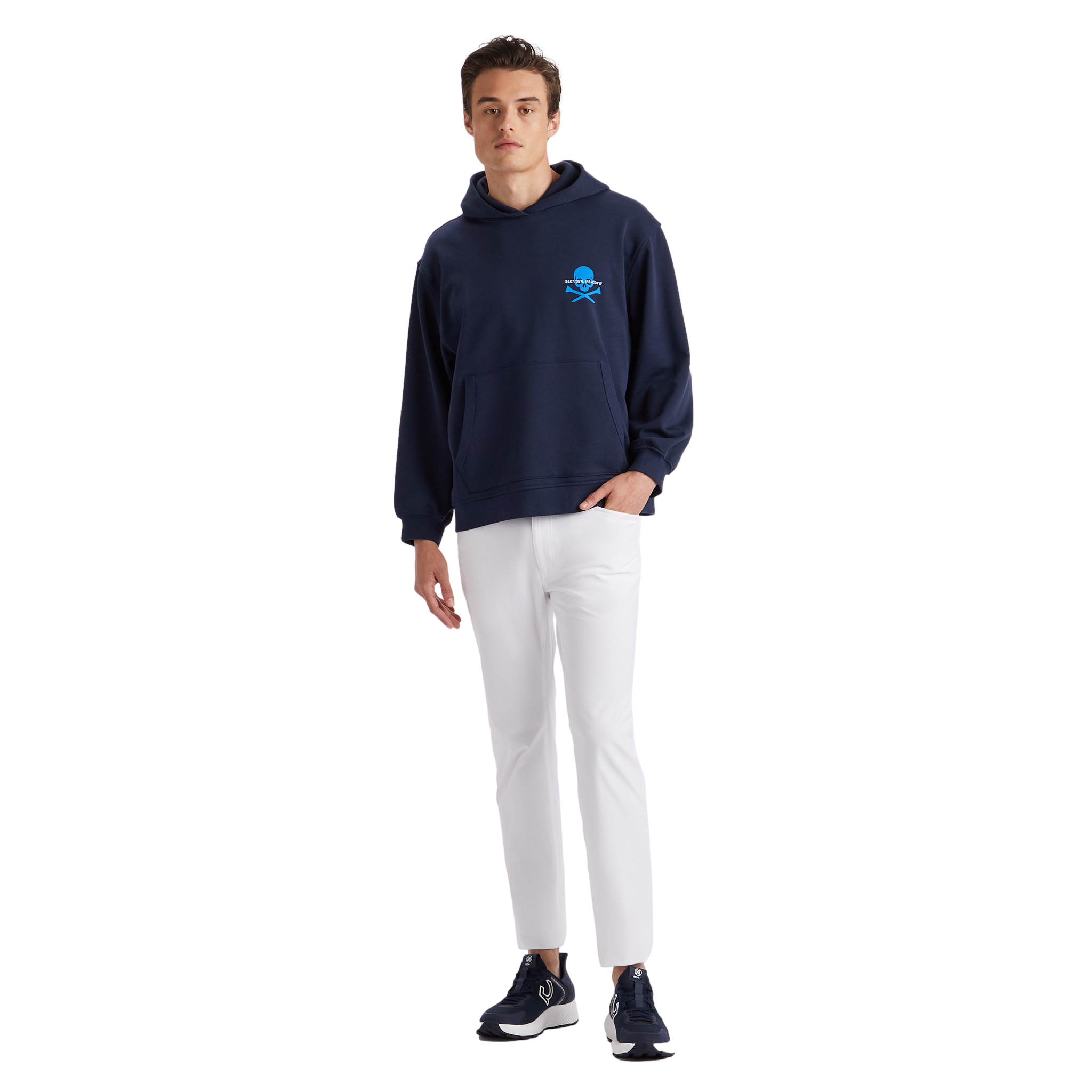 Coordinates Men's Golf Hoodie  Terry