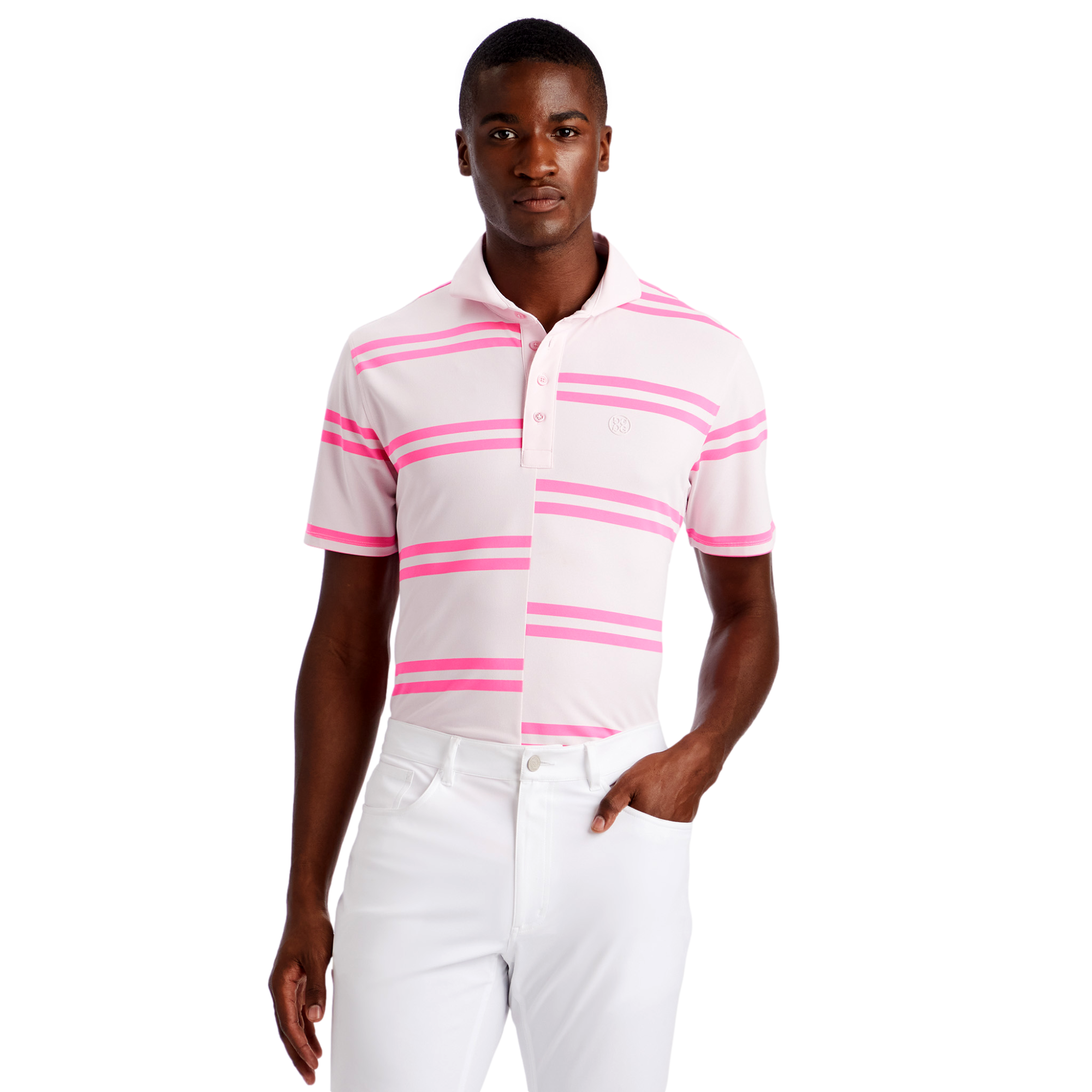 ジーフォア ゴルフ G/FORE XLサイズ TRICOLOUR POLO