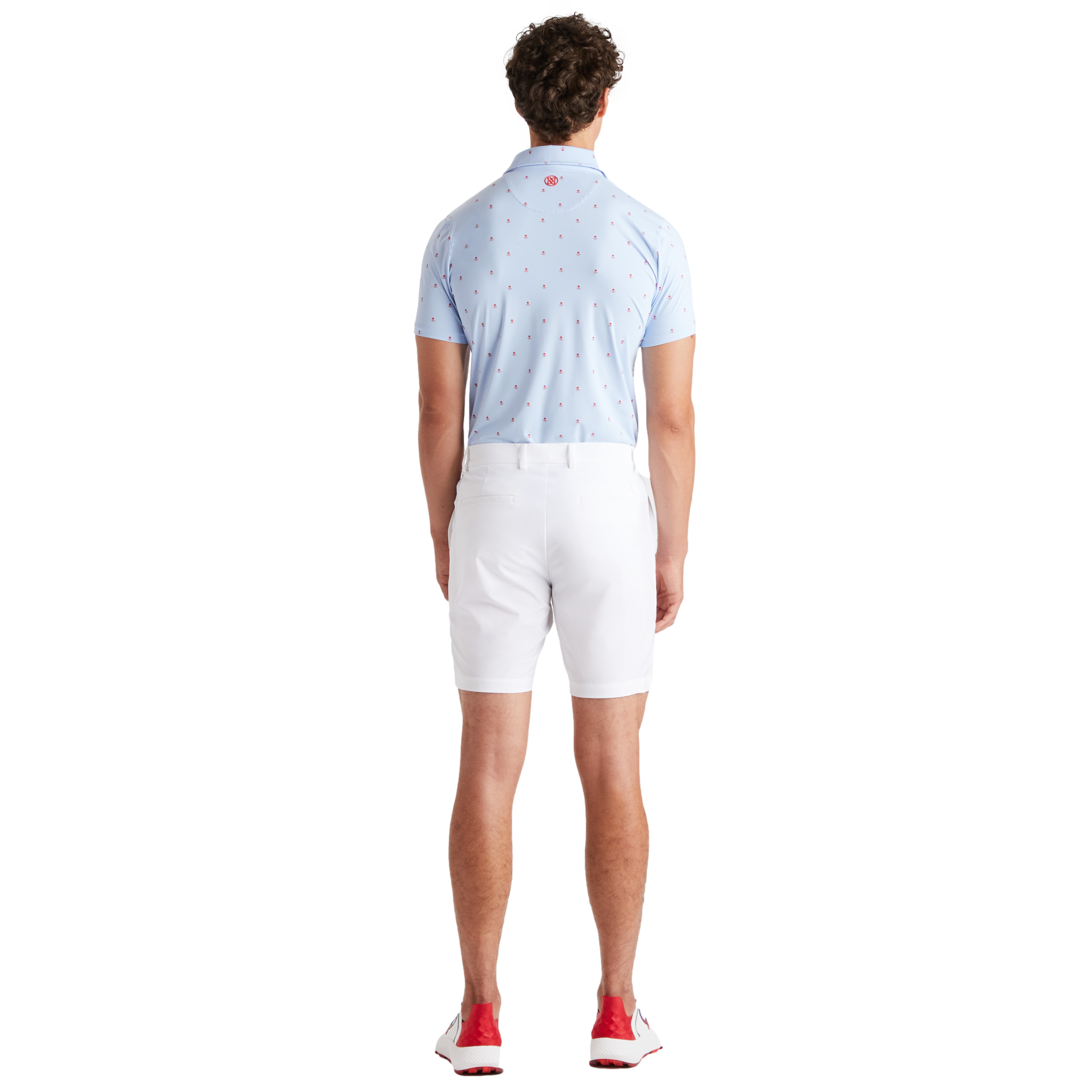 Skull & T's Ice Nylon Slim Fit Polo