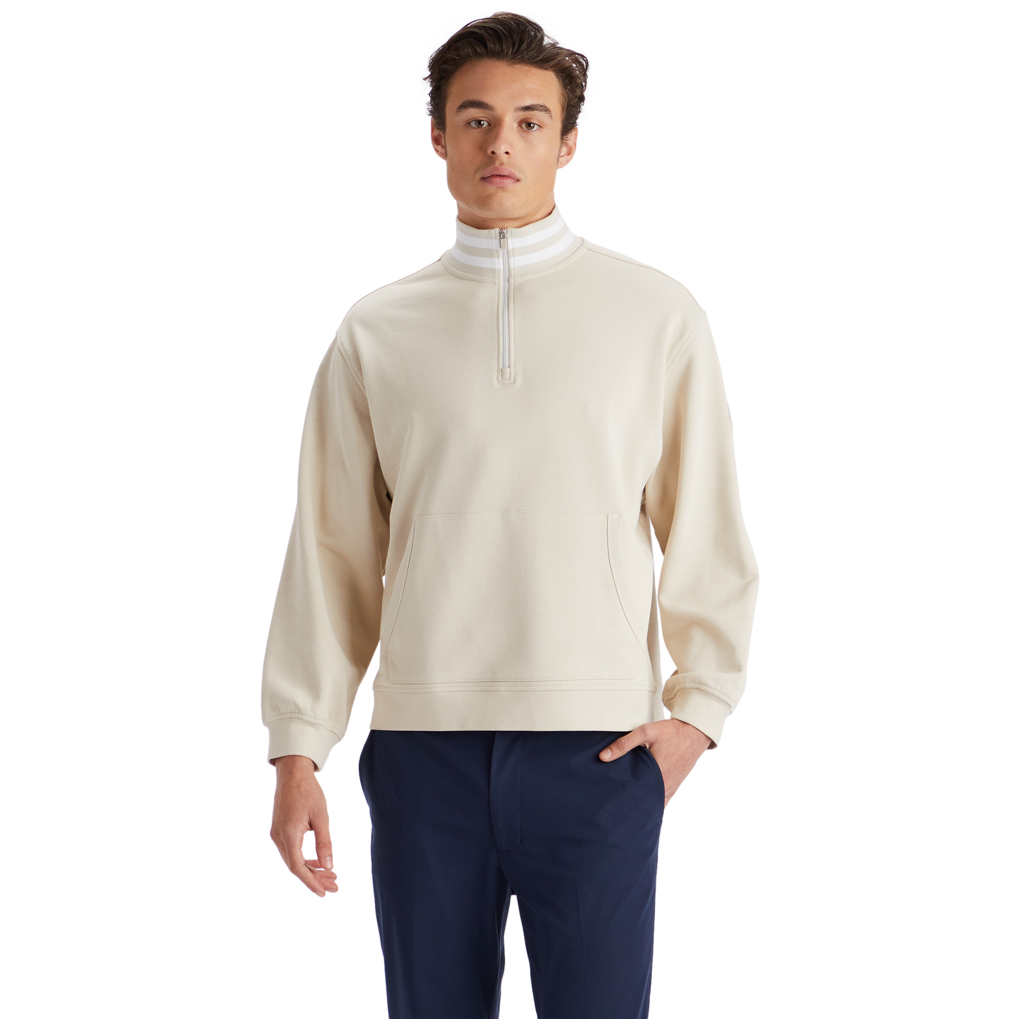 Terry Pullover Qtr-Zip