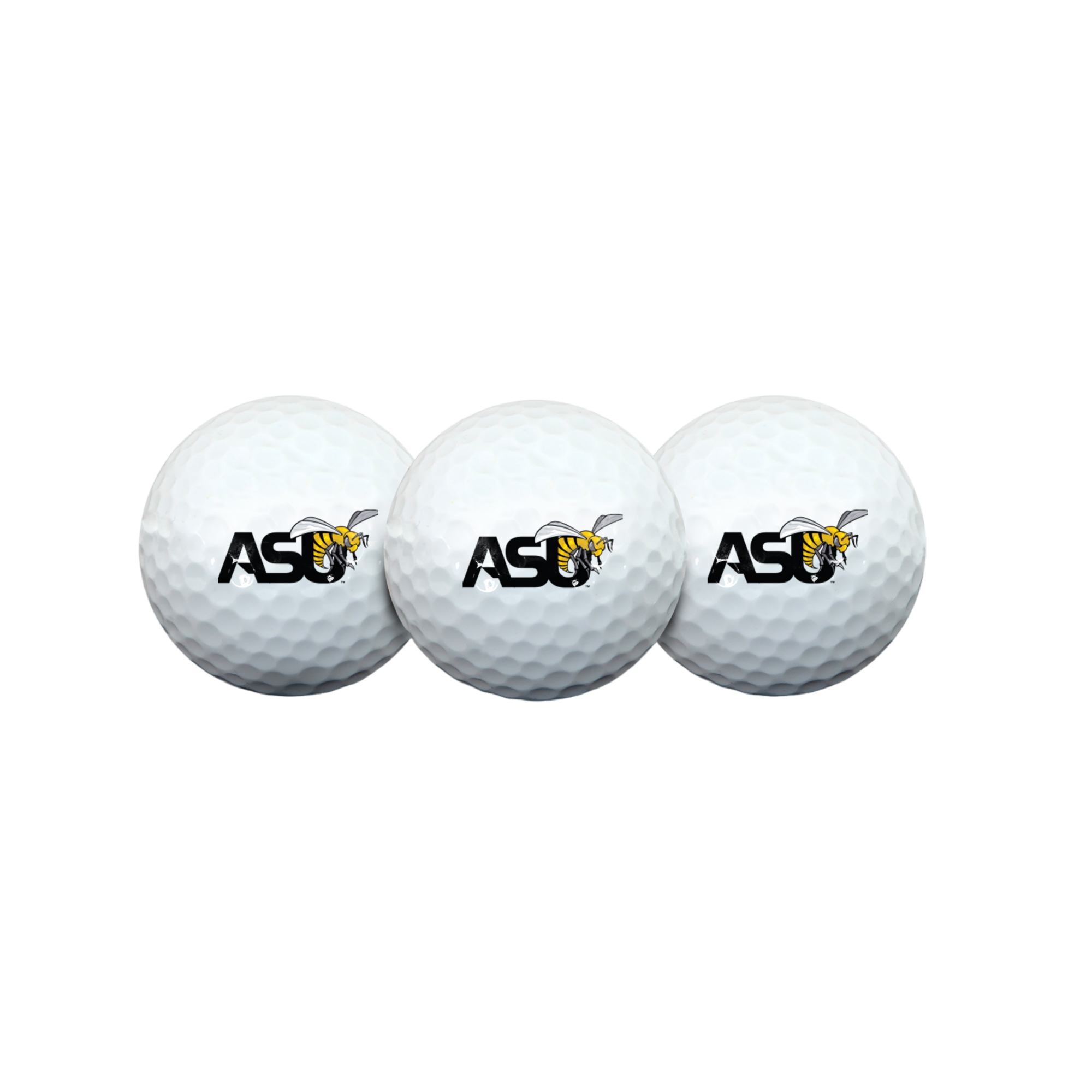 Alabama State Hornets Golf Ball 3 Pack