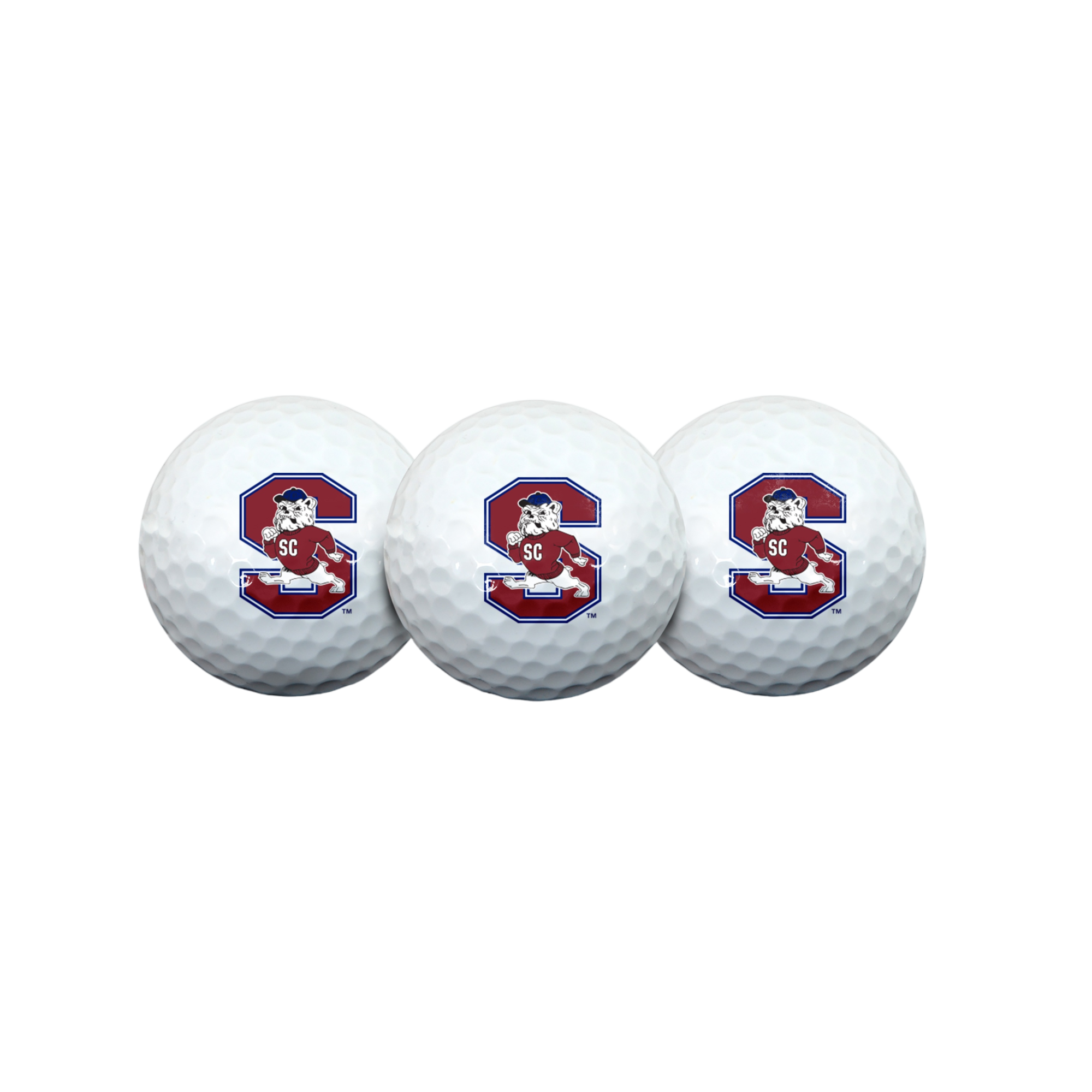 South Carolina State Bulldogs Golf Ball 3 Pack