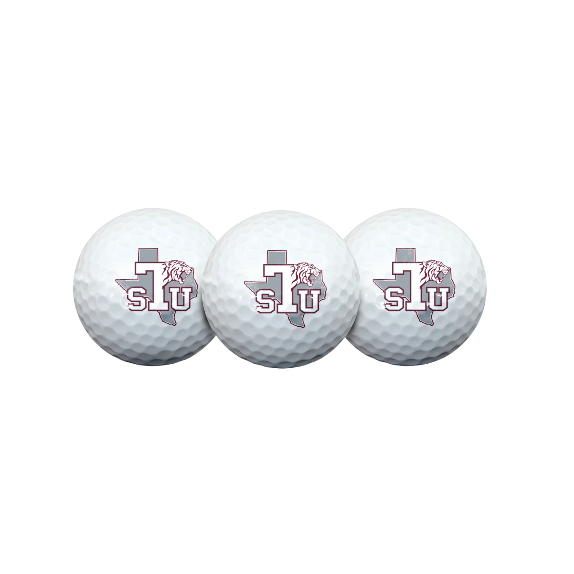 Texas Southern Tigers Golf Ball 3 Pack