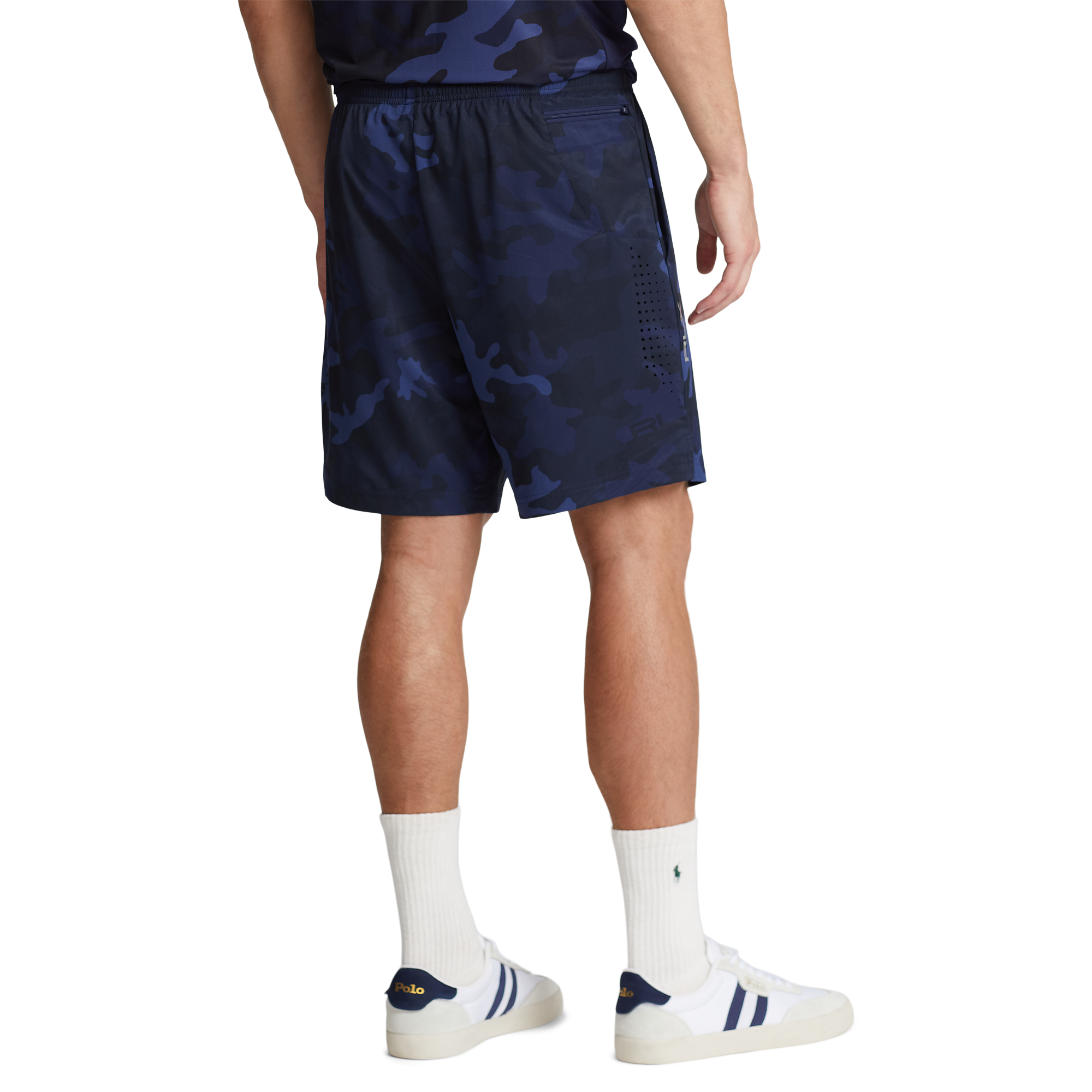 Compression-Lined Men's Camo 7.5" Golf Shorts