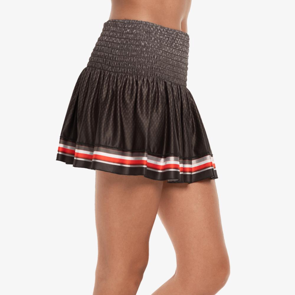 Long High Tech 14" Smocked Skirt