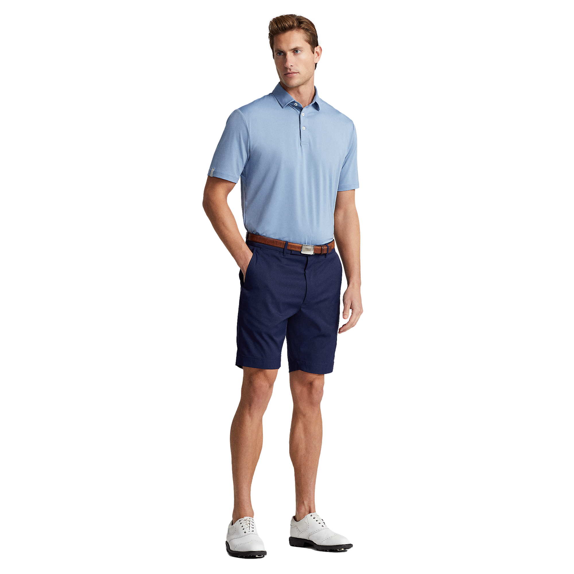 Tailored Fit Men's 9" Twill Golf Shorts