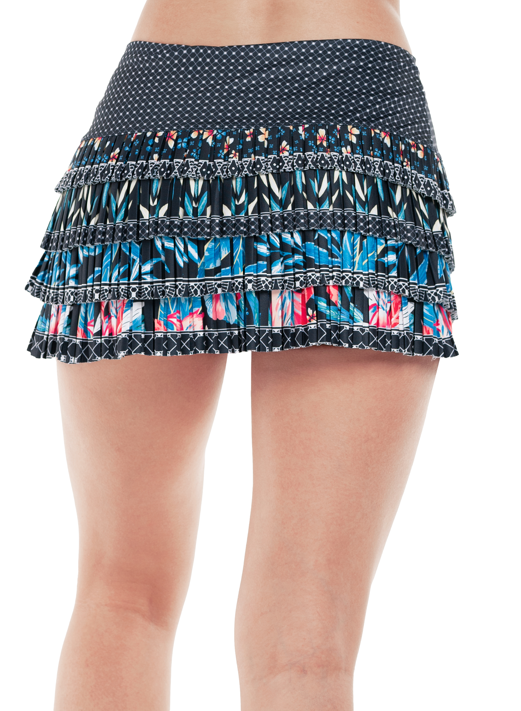 Keepin' It Rio Pleated 12" Skirt