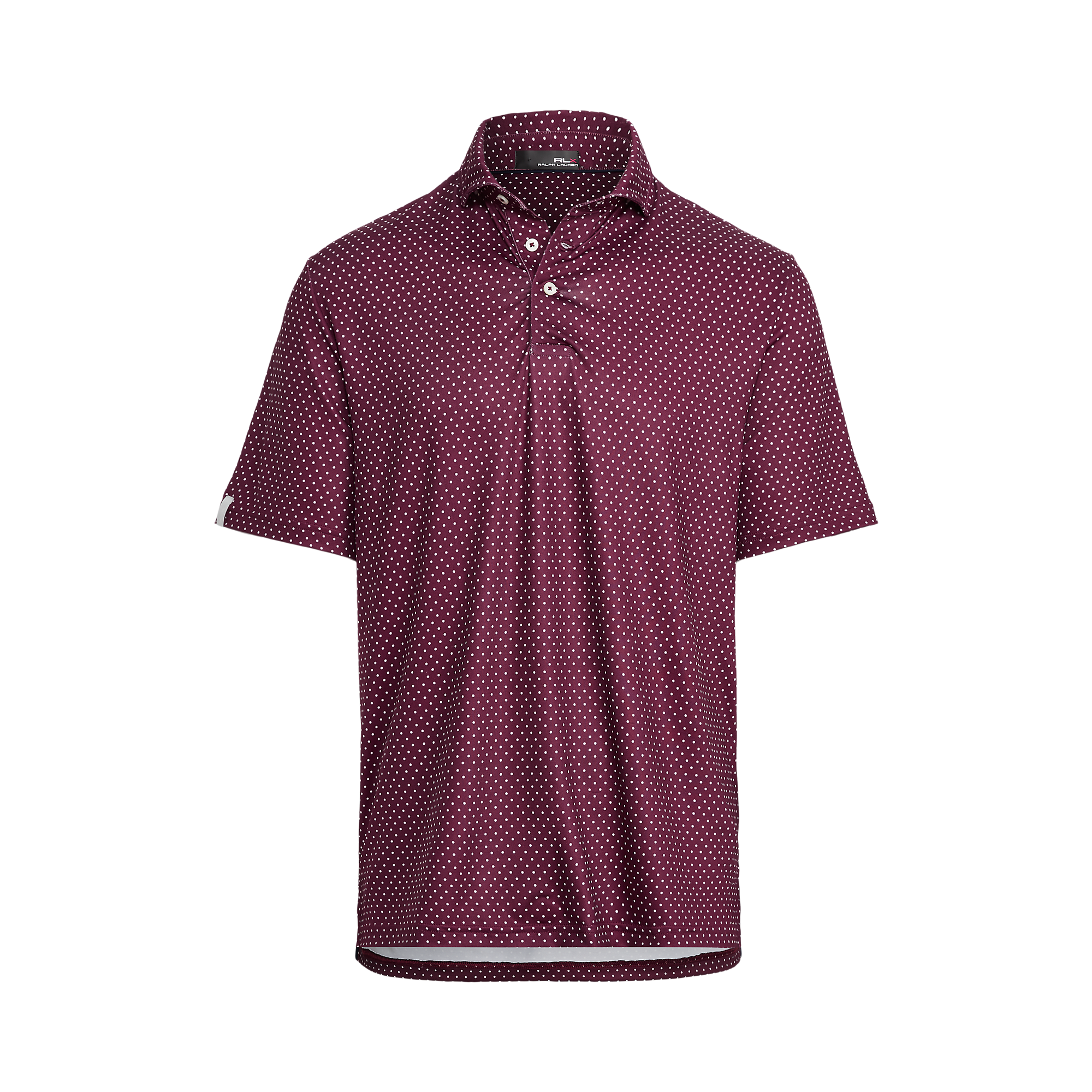 Classic Fit Performance Print Men's Short Sleeve Golf Polo Shirt