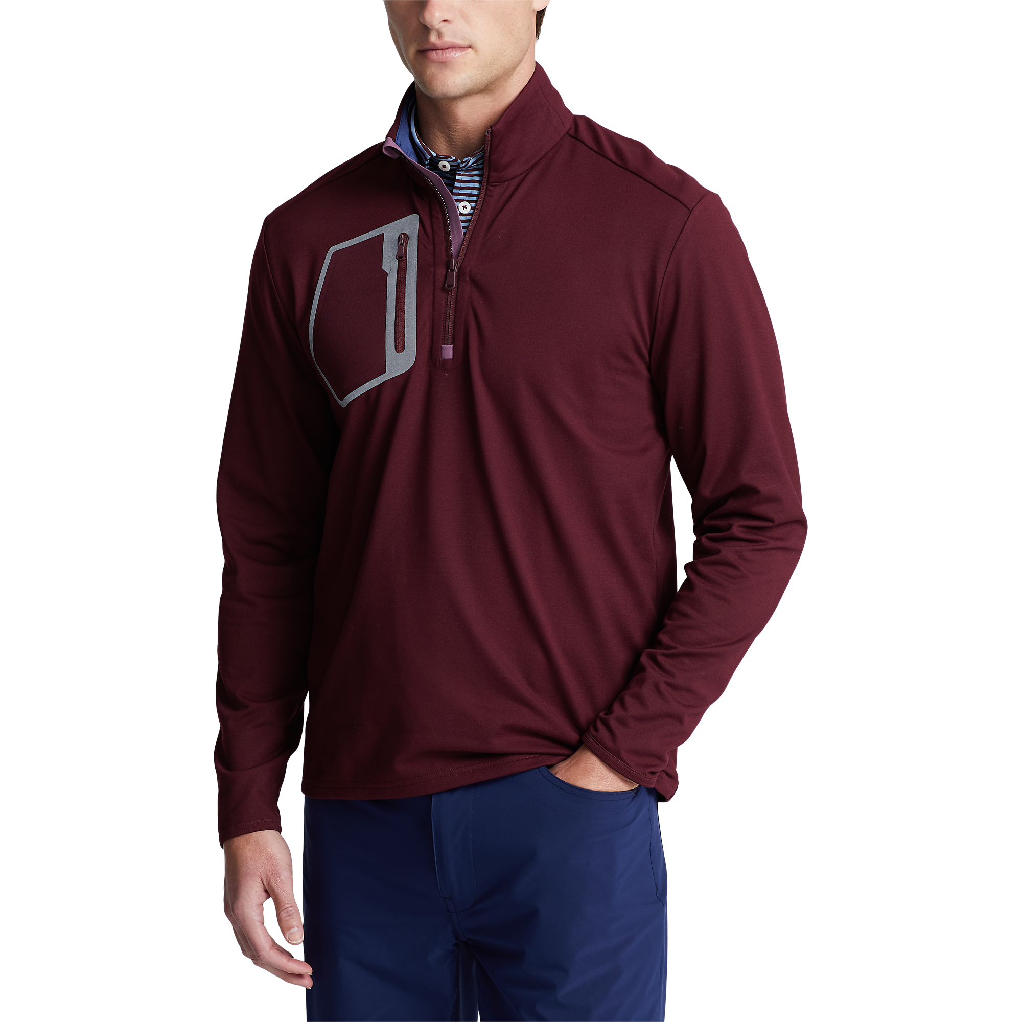 RLX Golf Classic Fit Luxury Jersey Pullover | PGA TOUR Superstore