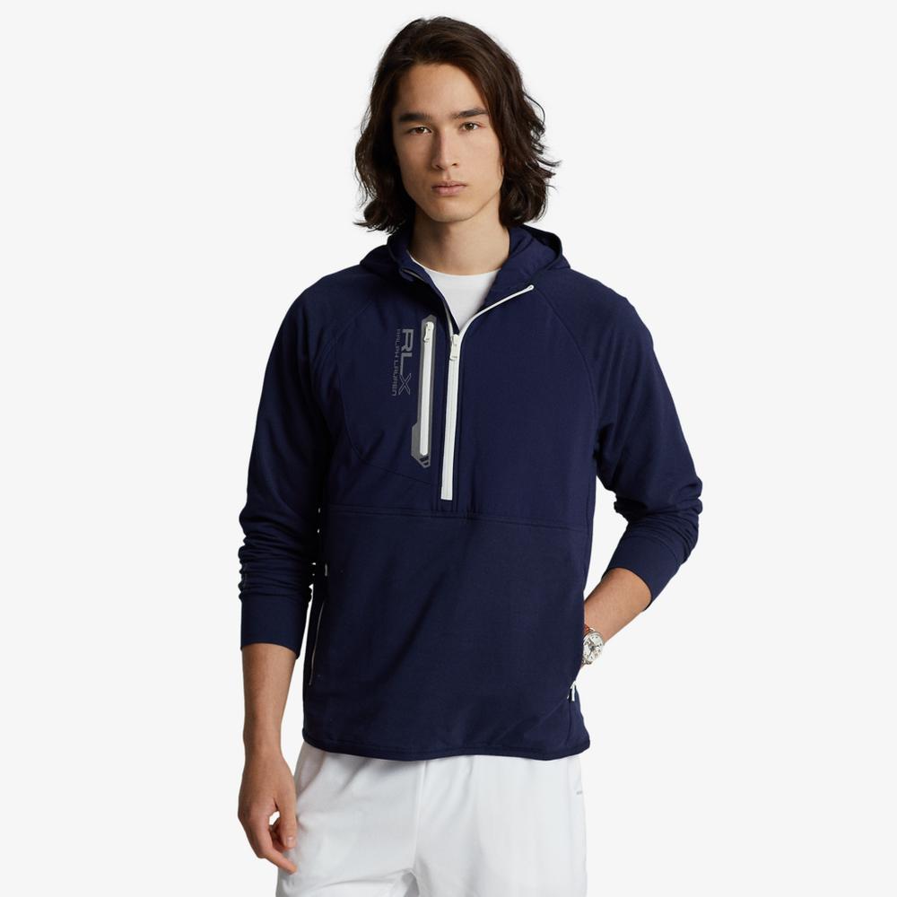 Performance French Terry Quarter Zip Hoodie