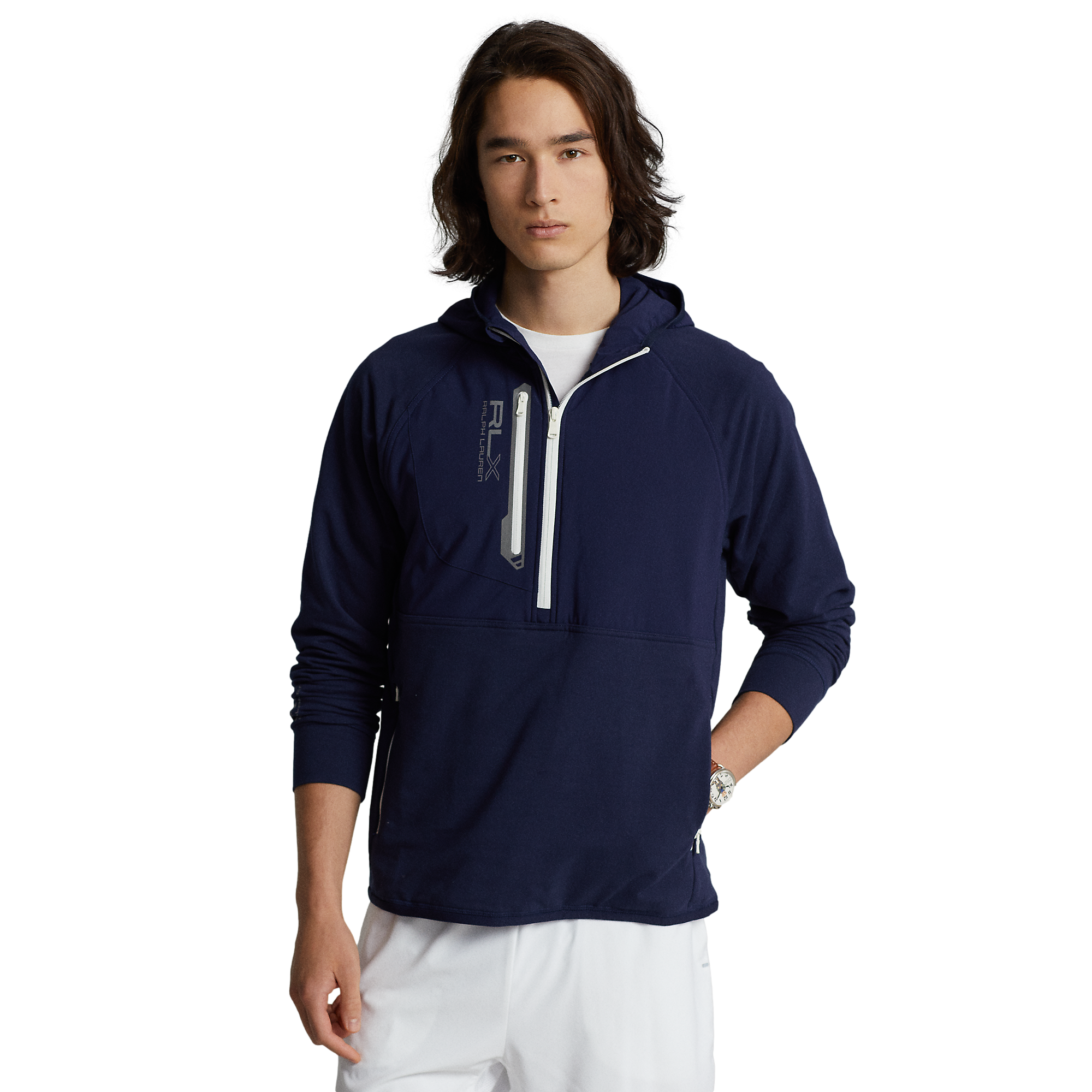 RLX Golf Performance French Terry Quarter Zip Hoodie | PGA