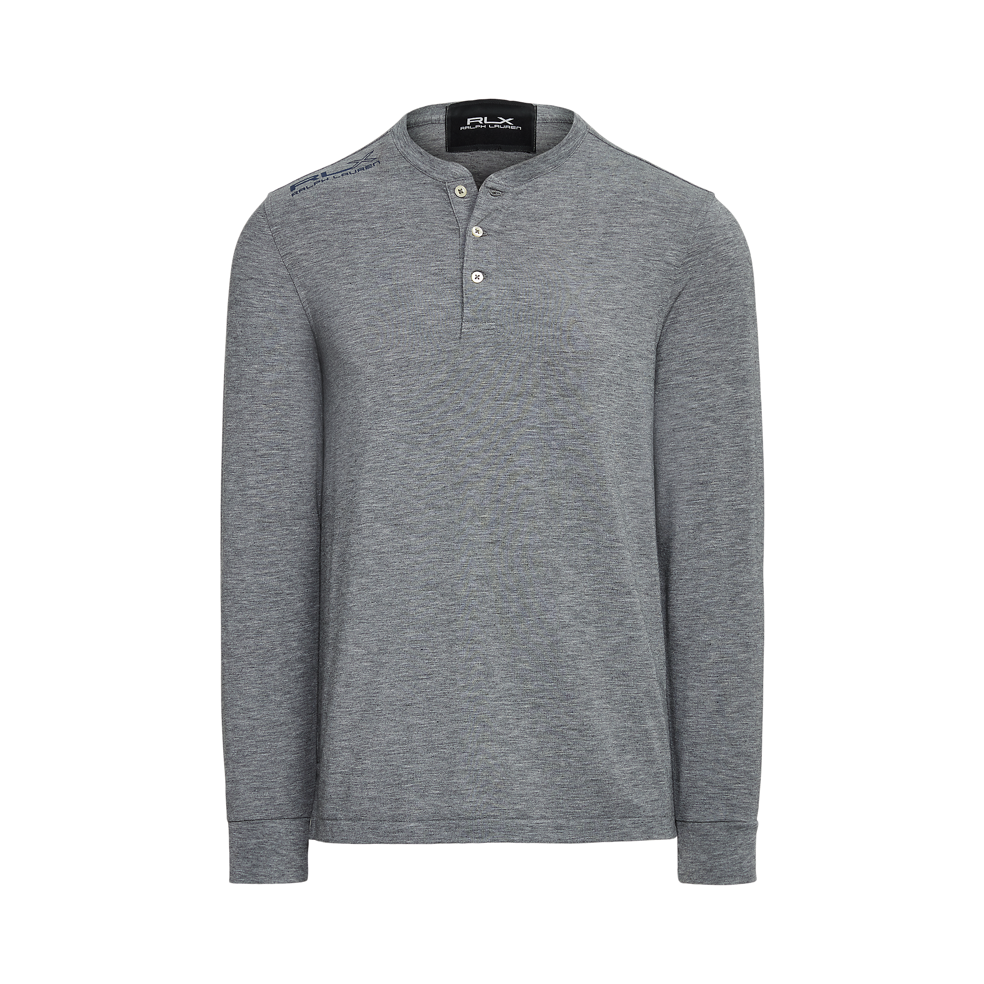 Classic Fit Performance Long Sleeve Henley Shirt