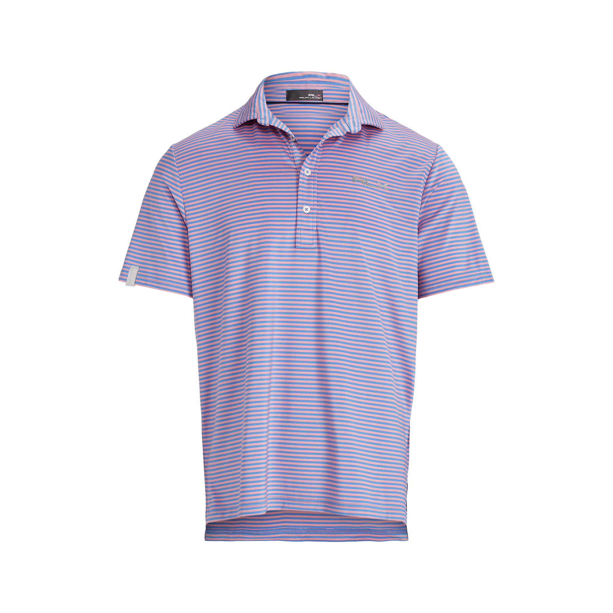 Feed Striped Jersey Men's Short Sleeve Golf Polo Shirt