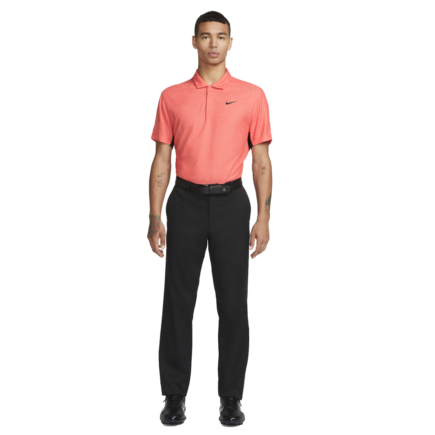 Dri-FIT ADV Tiger Woods Jacquard Men's Short Sleeve Golf Polo Shirt