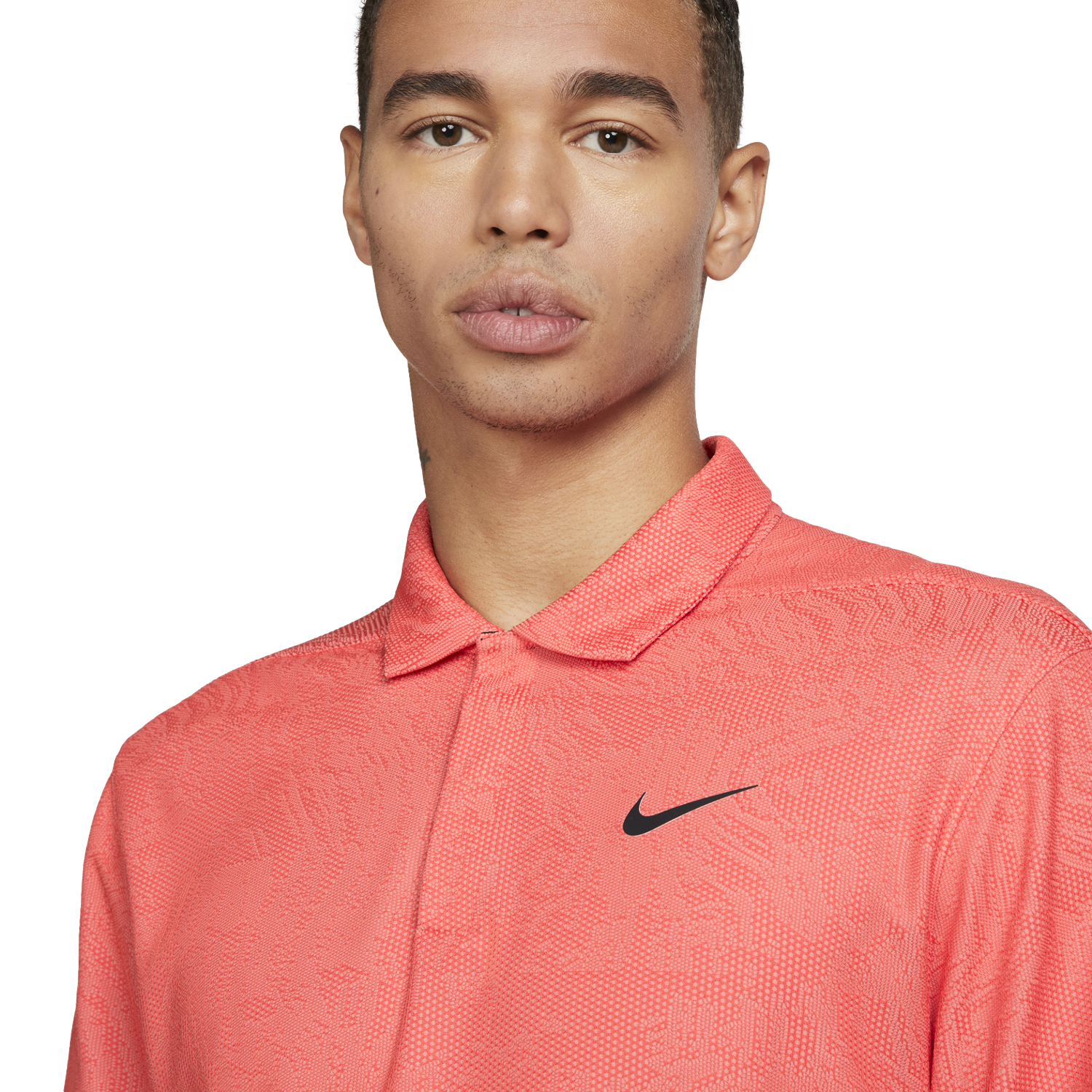 Dri-FIT ADV Tiger Woods Jacquard Men's Short Sleeve Golf Polo Shirt