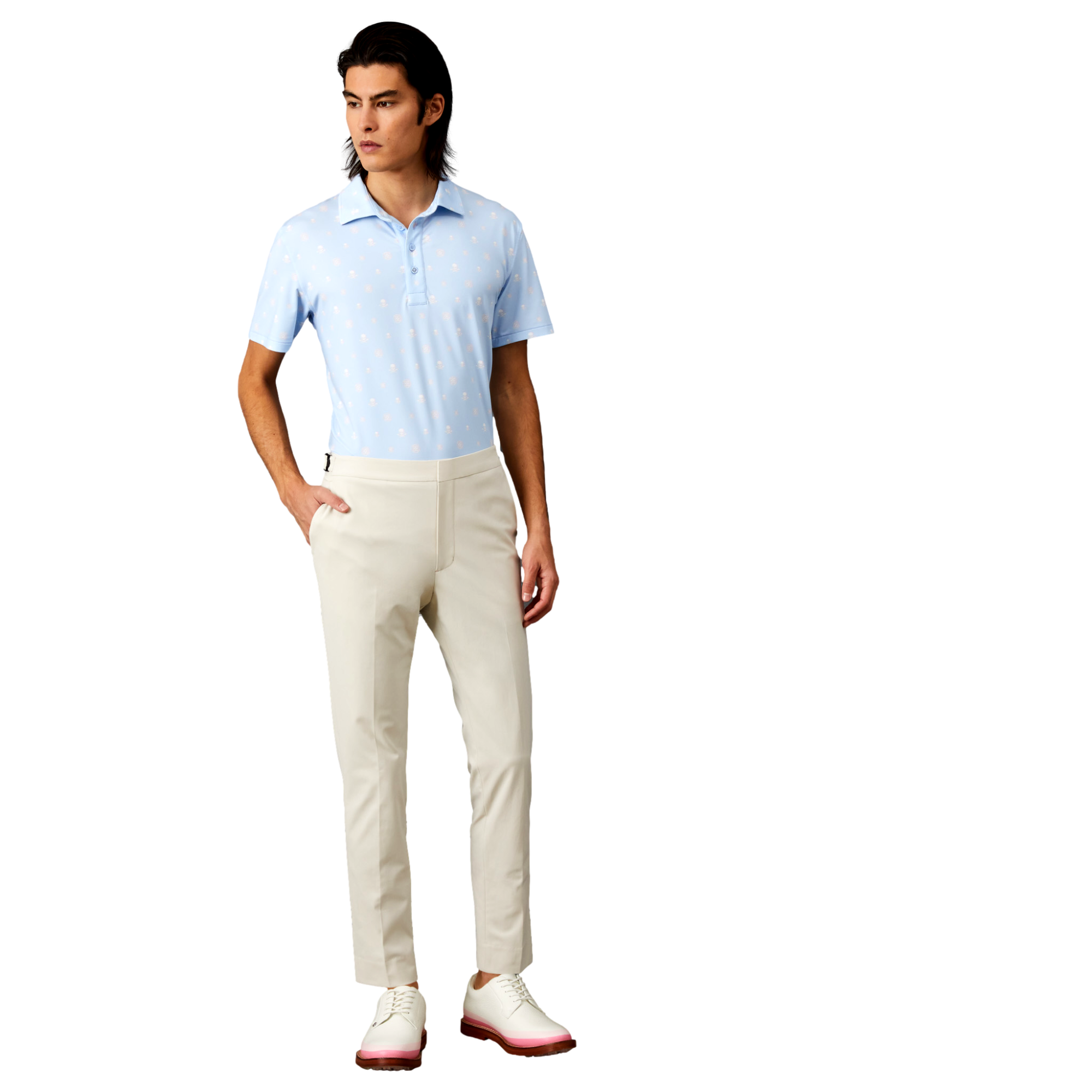 RGB Men's Short Sleeve Golf Polo Shirt