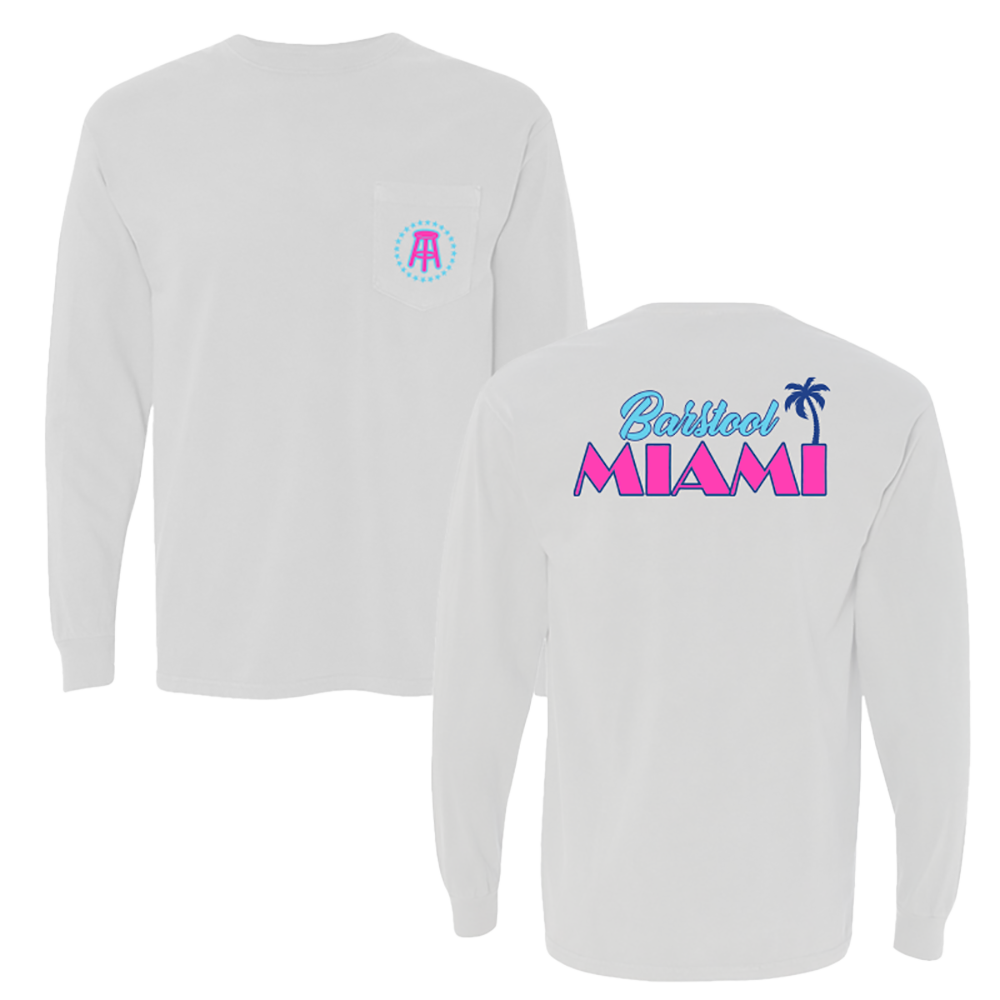 Barstool Miami Long Sleeve Tee