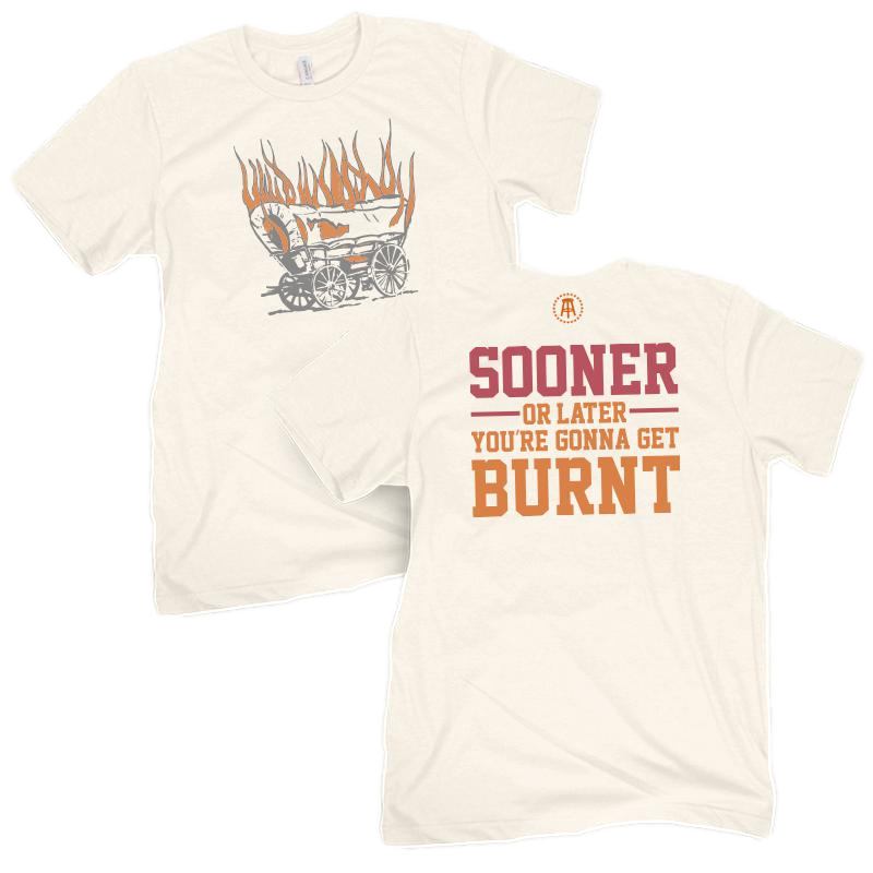 Texas Sooner Fire Wagon Tee