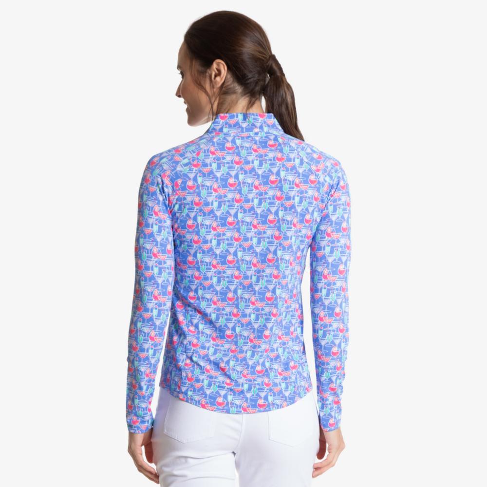 Cocktail Cooling Sun Protection Quarter Zip Pull Over