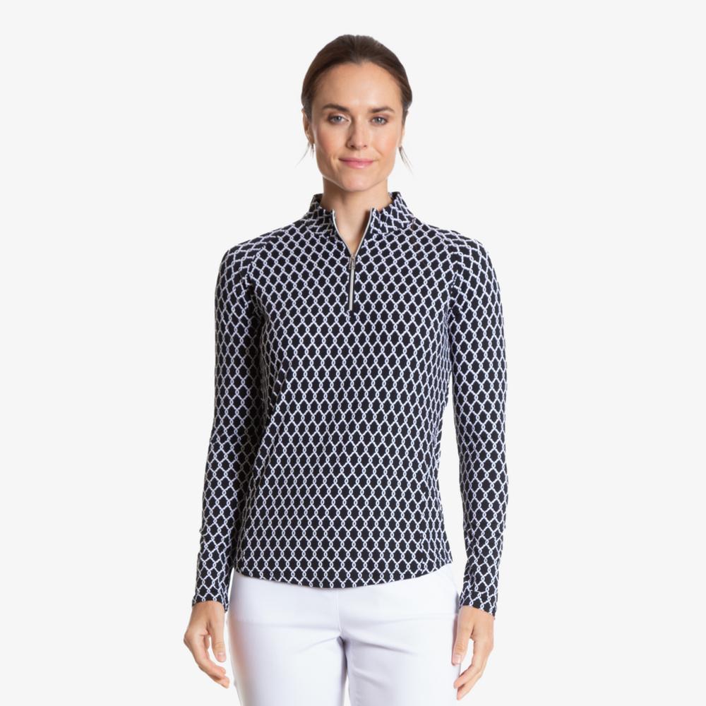 Trellis Cooling Sun Protection Quarter Zip Pull Over