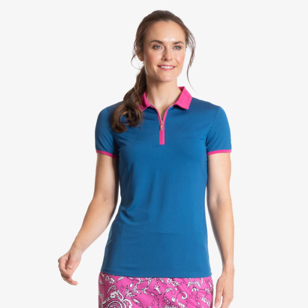 Paisley Park Collection: Colorblock Short Sleeve Polo Shirt
