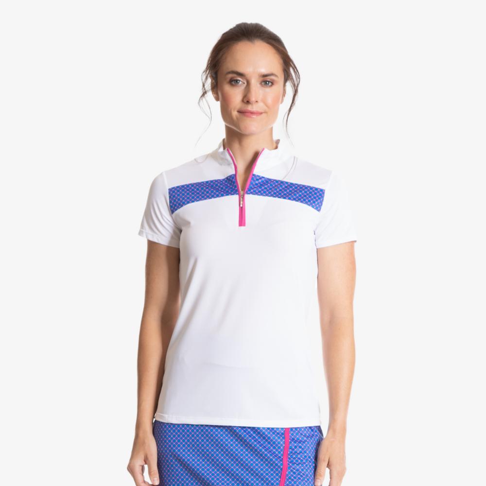 Paisley Park Collection: Arch Stripe Short Sleeve Polo Shirt