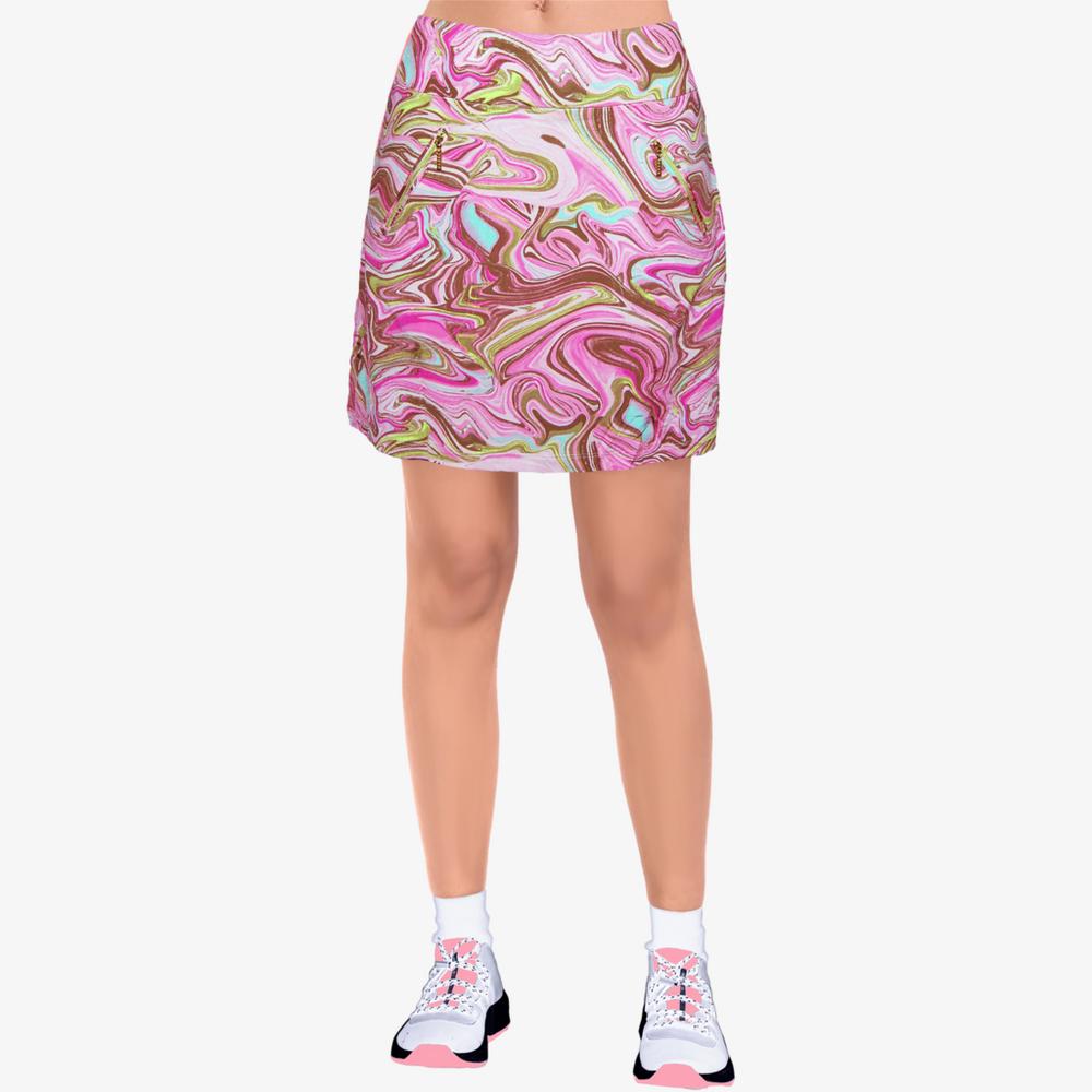 Sugar Angel Collection: Marbled Whirl 17.5" Pull On Skort