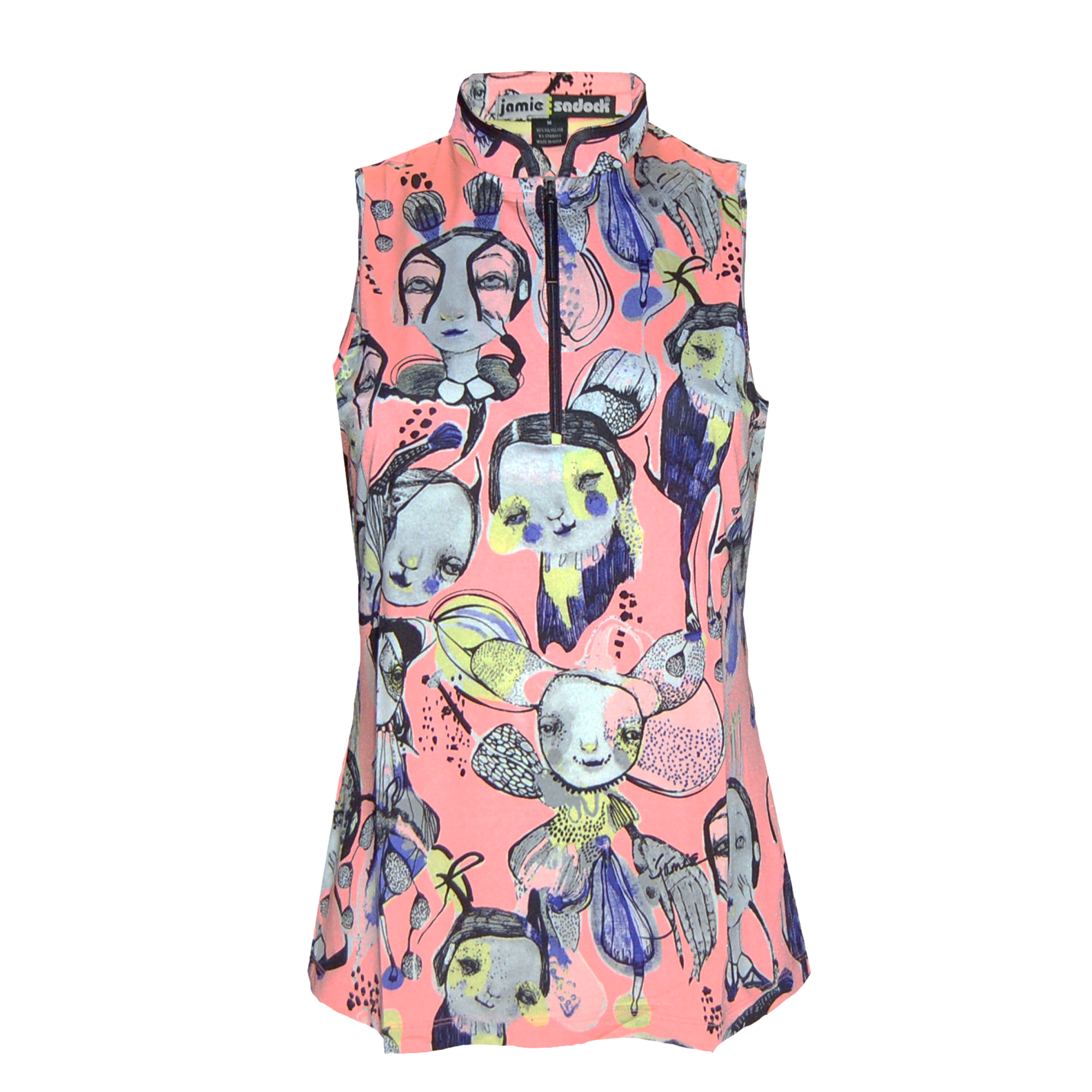 Doll Party Women's Sleeveless Golf Shirt