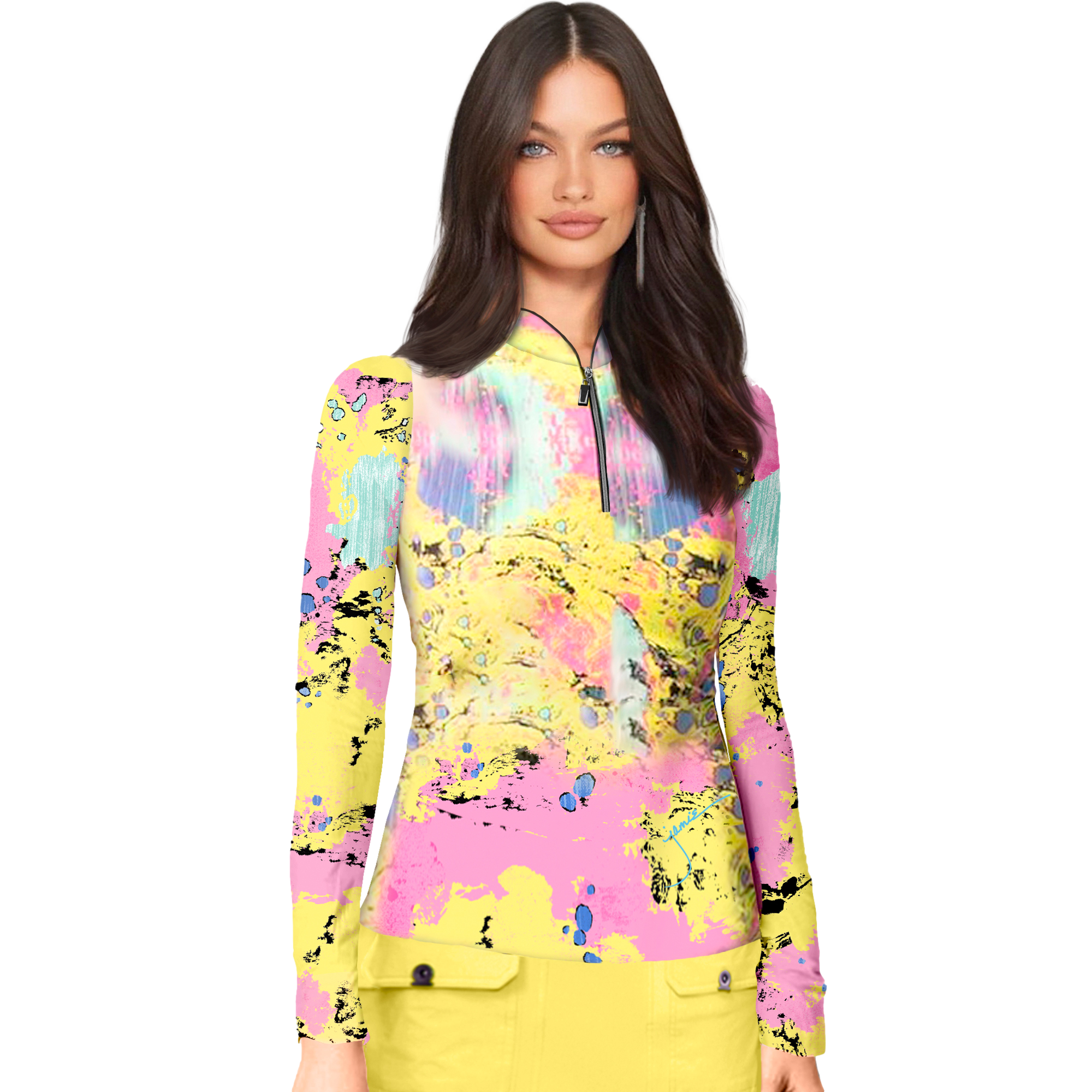 Sunsense Planetarium Quarter Zip Pull Over