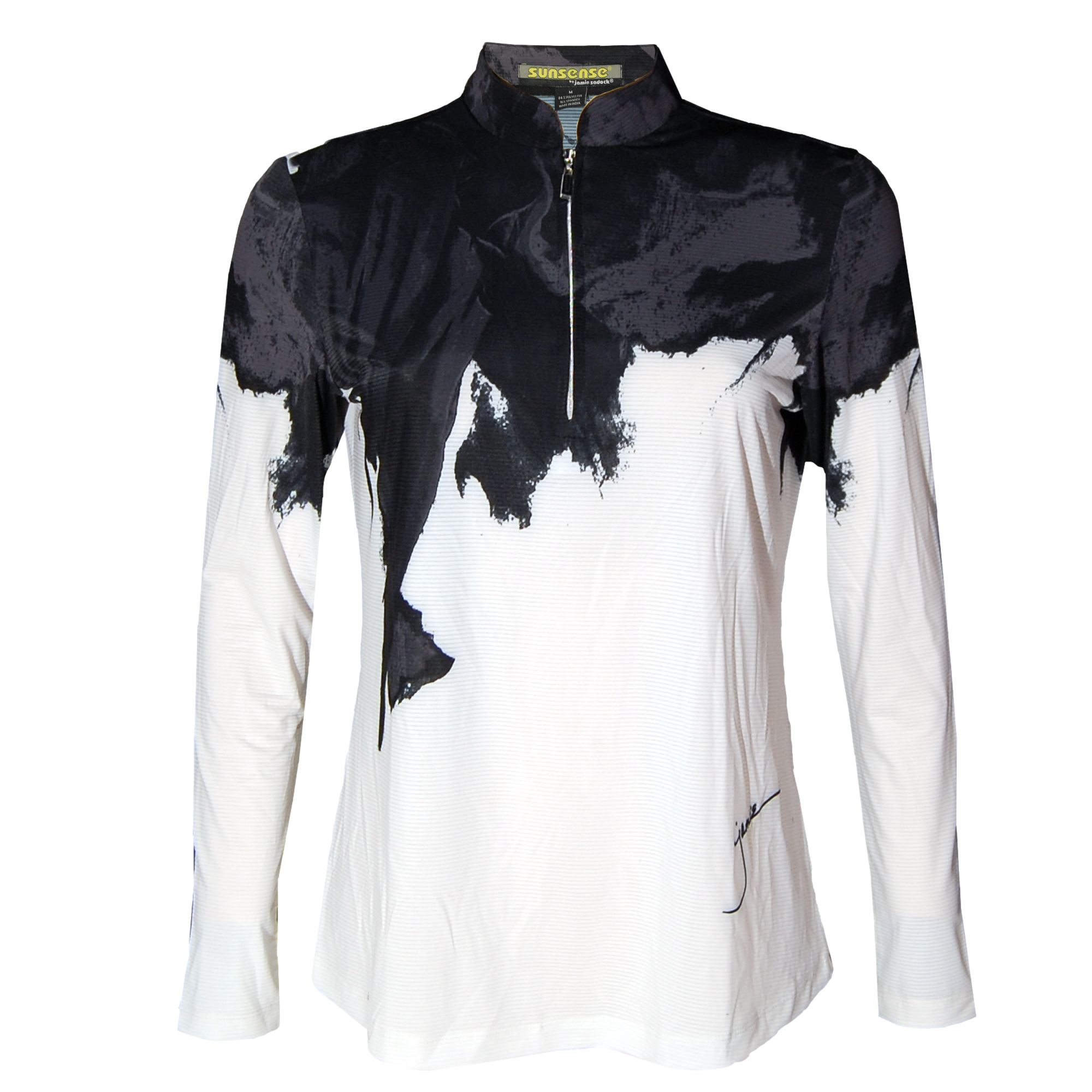 Sunsense Paintbrush Quarter Zip Pull Over