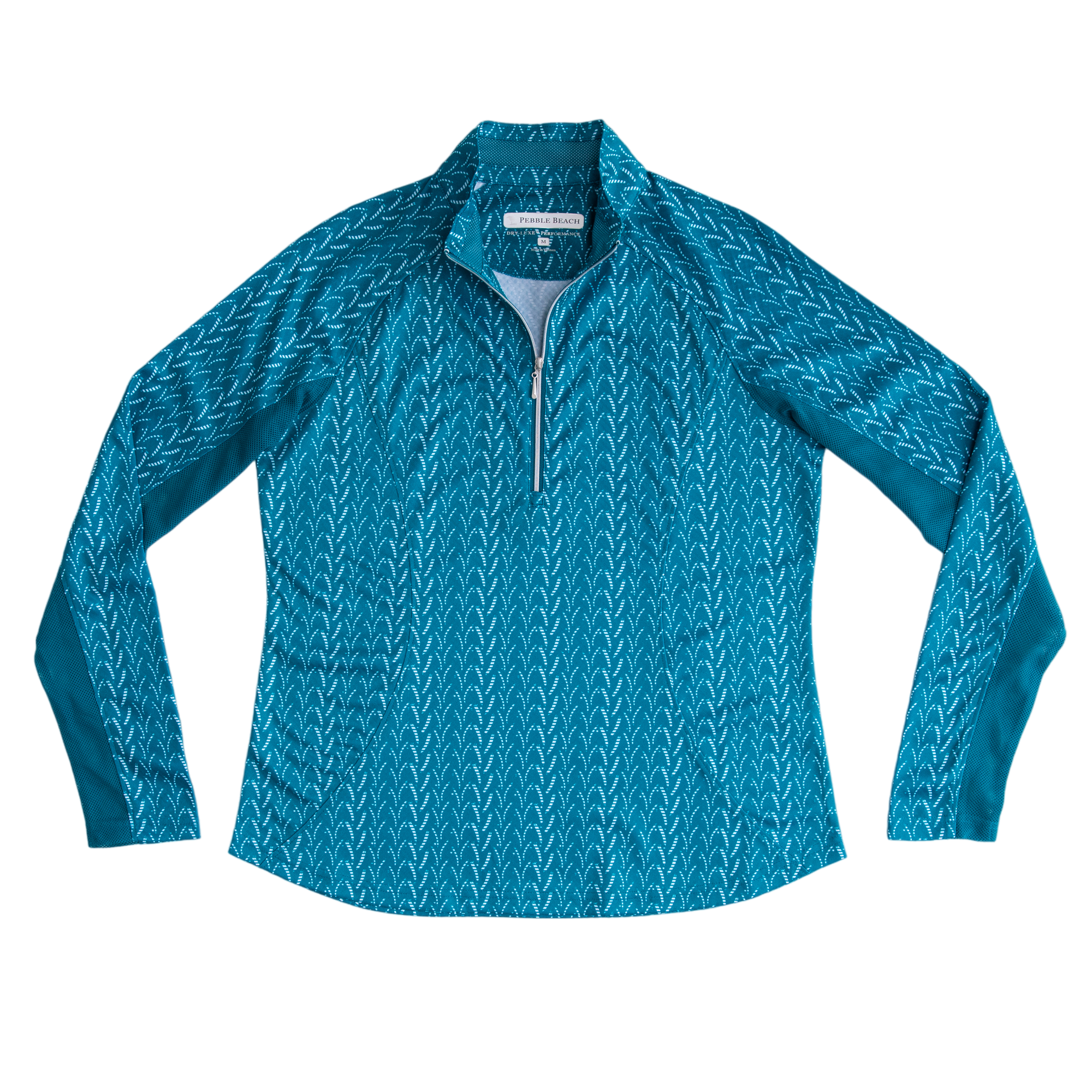 Curve Geo Women's Textured Quarter Zip Pull Over
