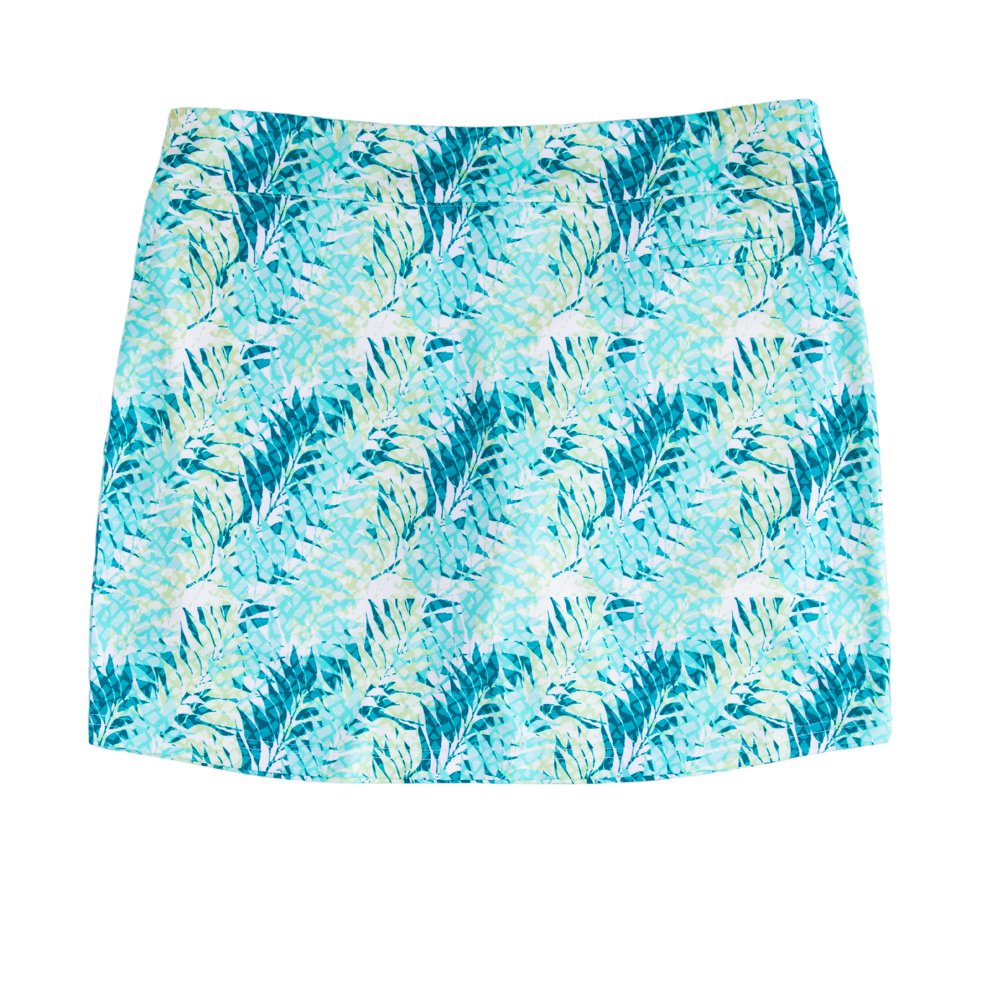 Tropical Floral Pull-On Women's 16.5" Golf Skort